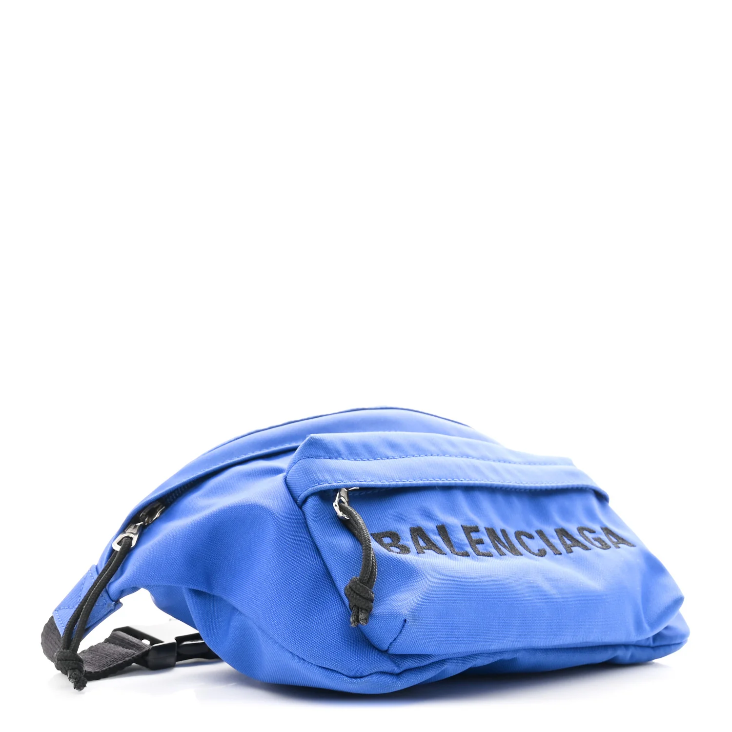 Sport Nylon Logo Embroidered Wheel Beltpack Electric Blue Black - Image 4
