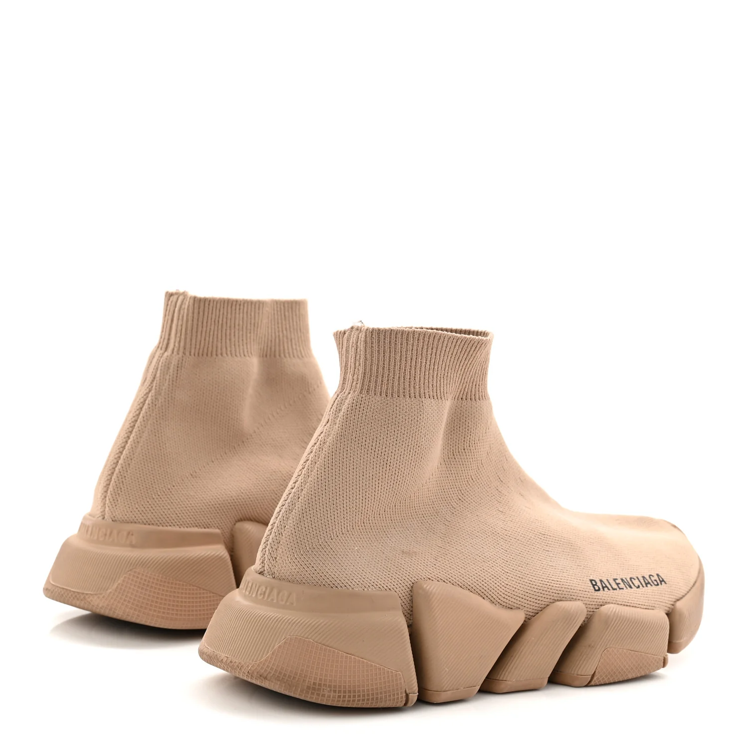 Technical 3D Recycled Knit Womens Speed 2.0 Sneakers 37 Monocolor Beige - Image 4