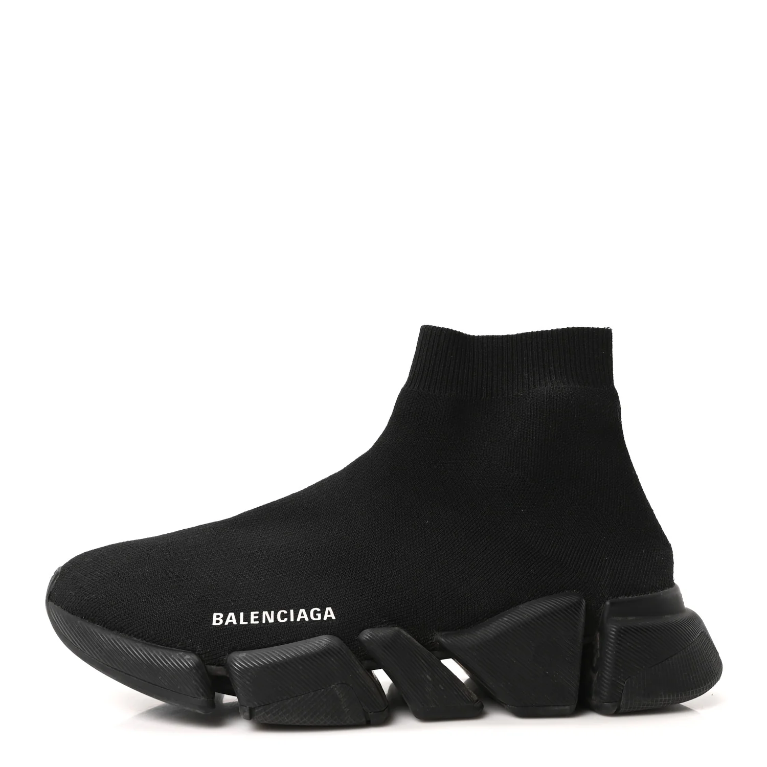 Technical 3D Recycled Knit Womens Speed 2.0 Sneakers 41 Monocolor Black - Image 2