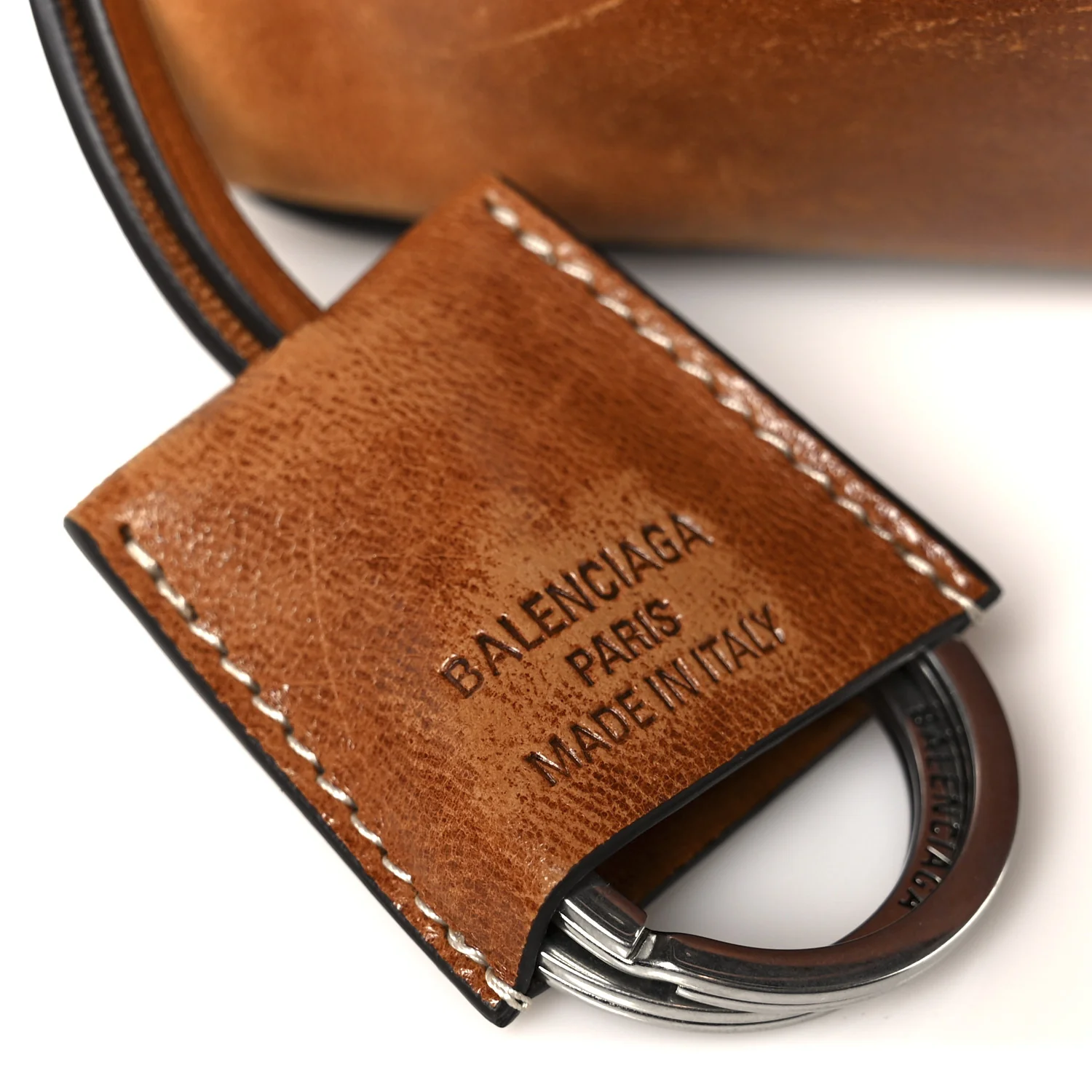 Vegetable Tanned Lambskin Mini Rodeo Top Handle Handbag Tan Cowboy - Image 9