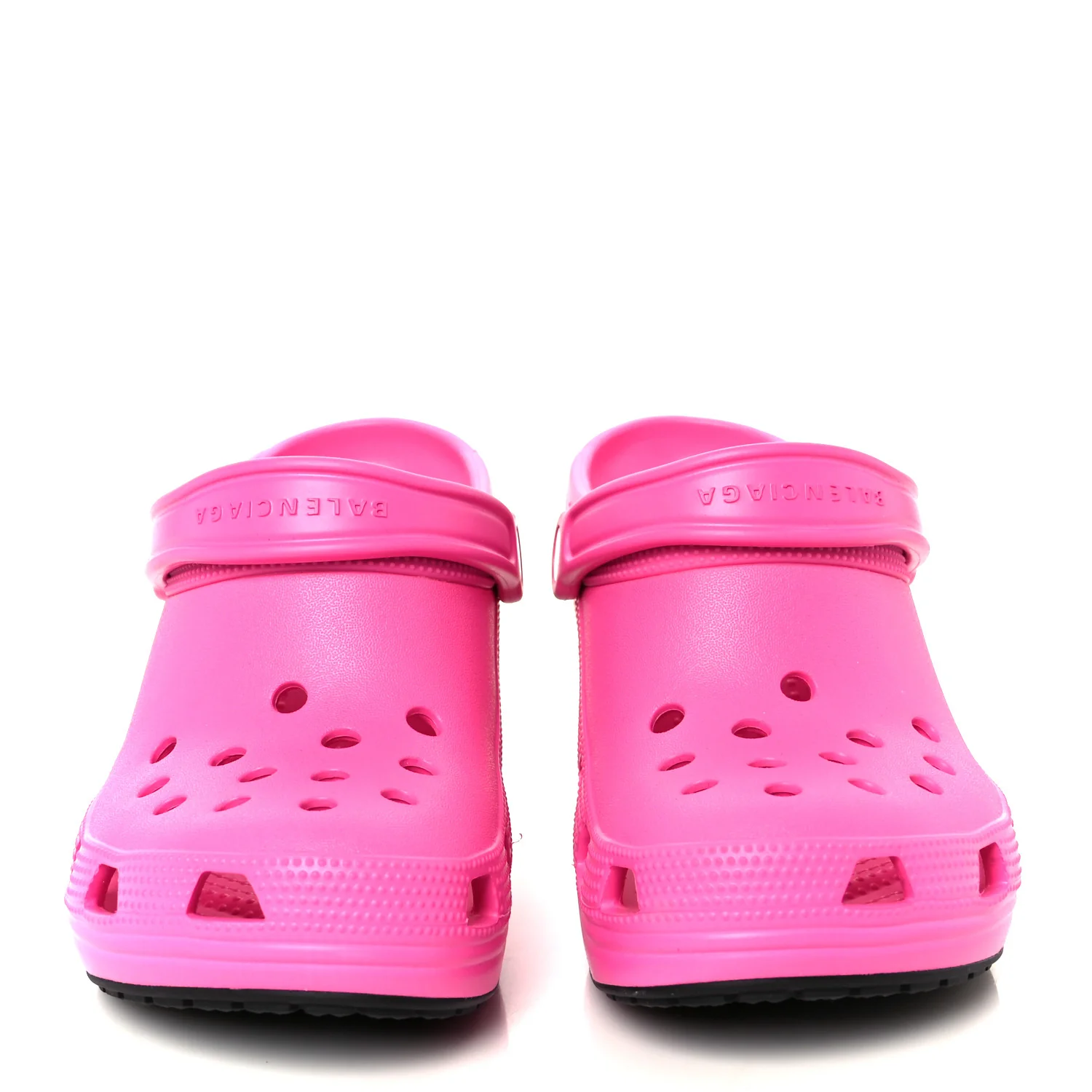 X CROCS Rubber Womens Madame 80 Sandals 38 Rose Bonbon - Image 3