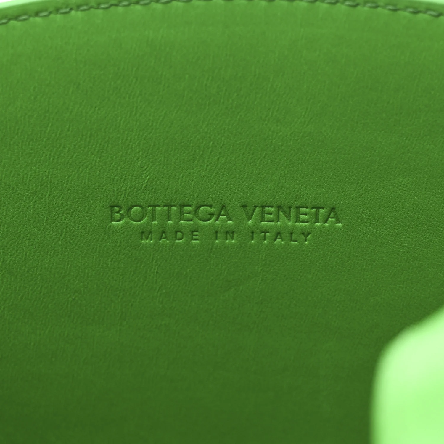 Brushed Calfskin Intrecciato Cradle Fold Over Shoulder Bag Parakeet - Image 6