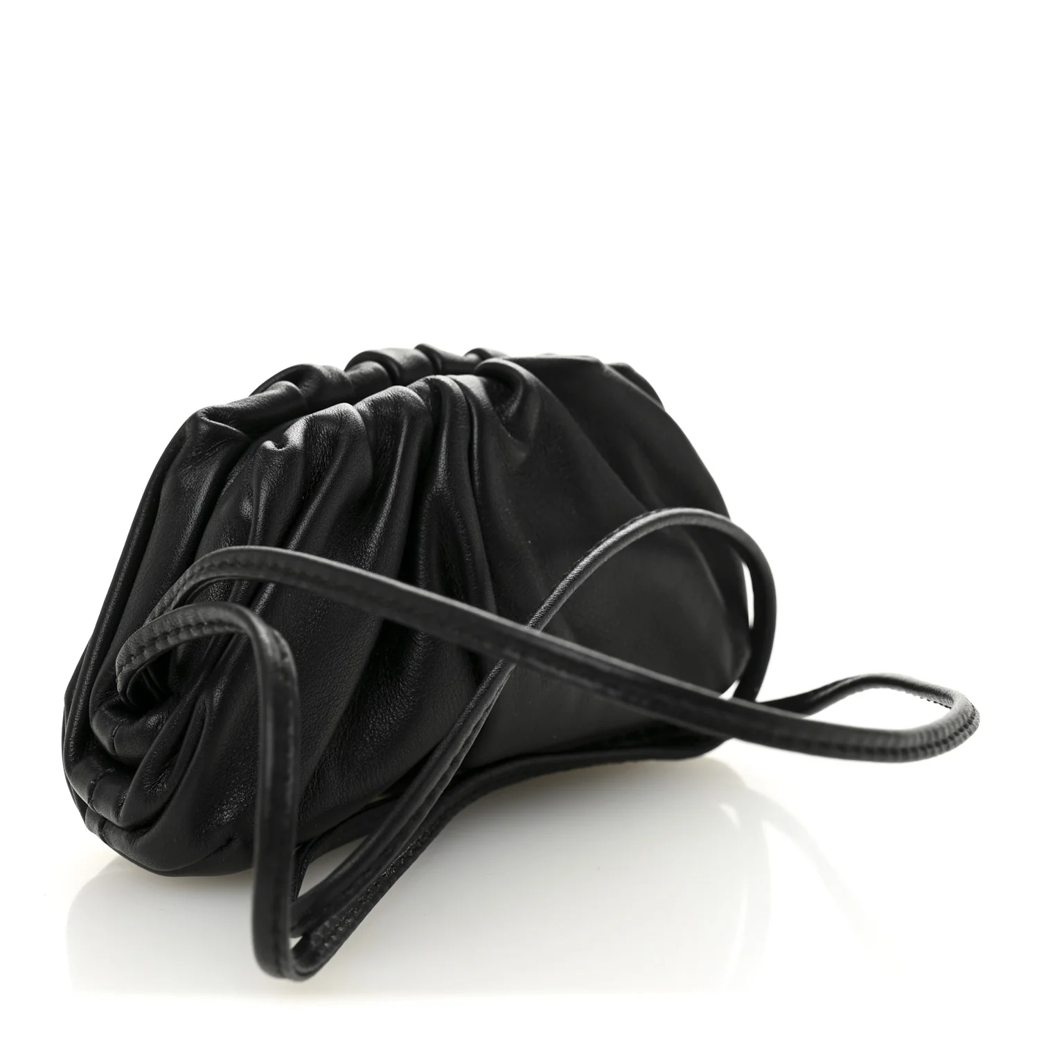 Butter Calfskin Coin Purse Black - Image 3