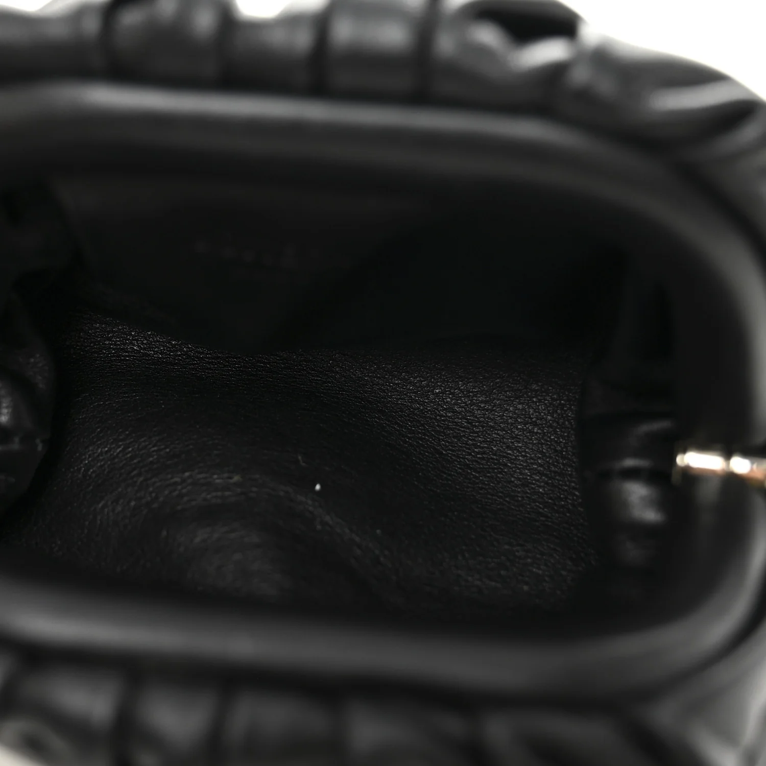Butter Calfskin Coin Purse Black - Image 5