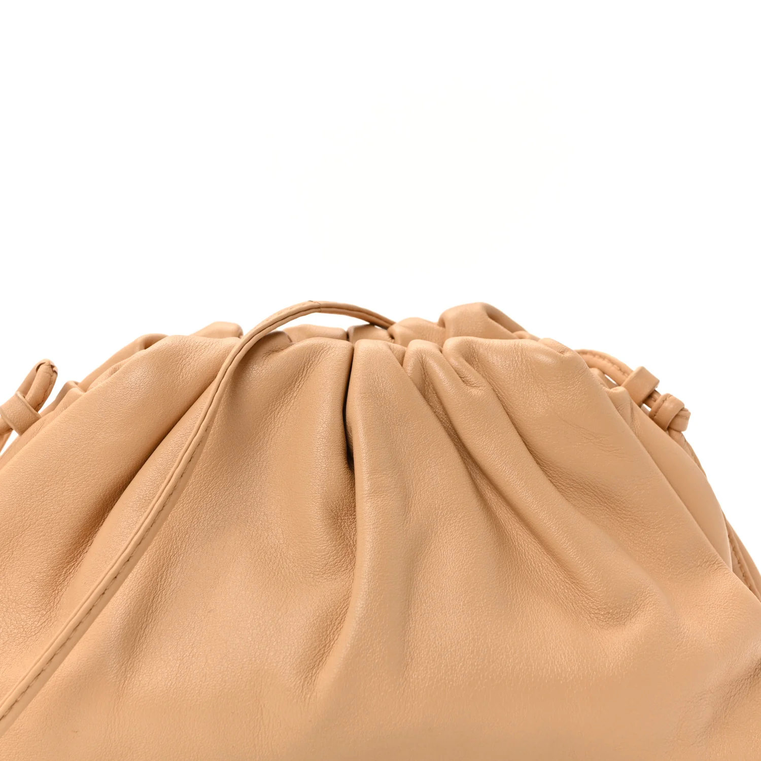 Butter Calfskin The Mini Pouch Almond - Image 7