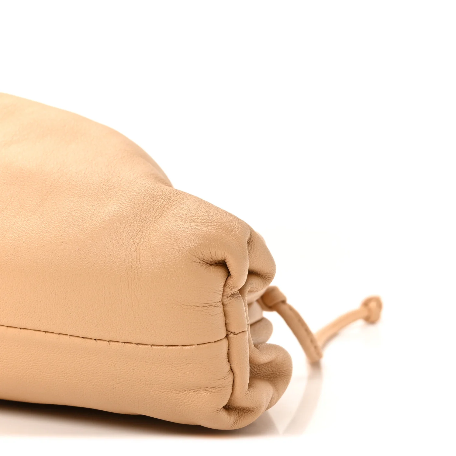 Butter Calfskin The Mini Pouch Almond - Image 9