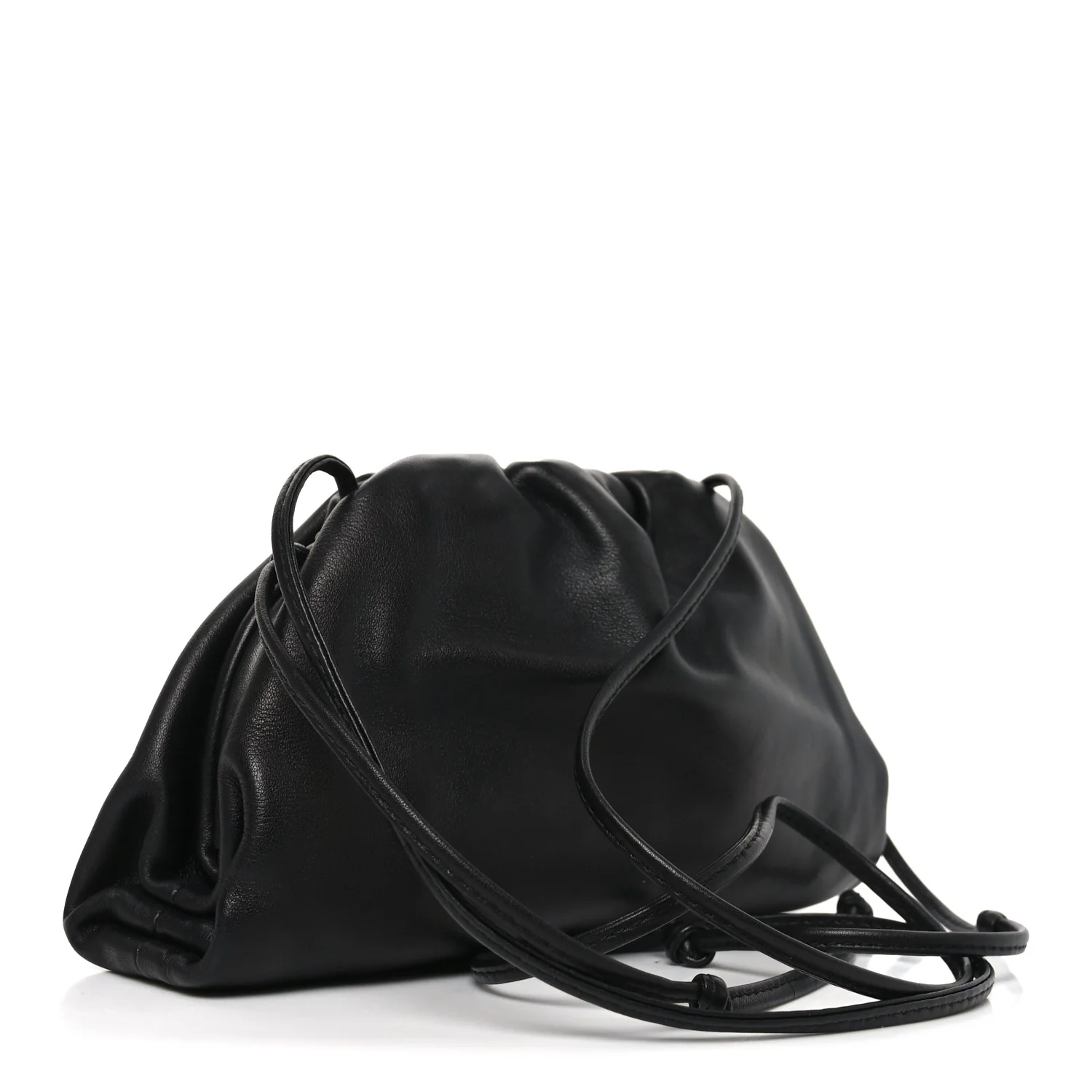 Butter Calfskin The Mini Pouch Black - Image 3