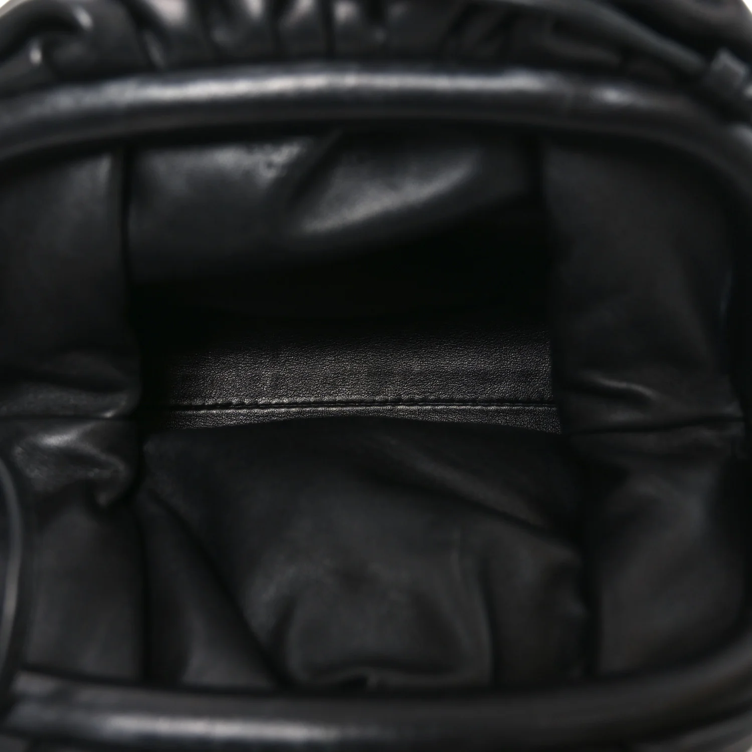 Butter Calfskin The Mini Pouch Black - Image 5