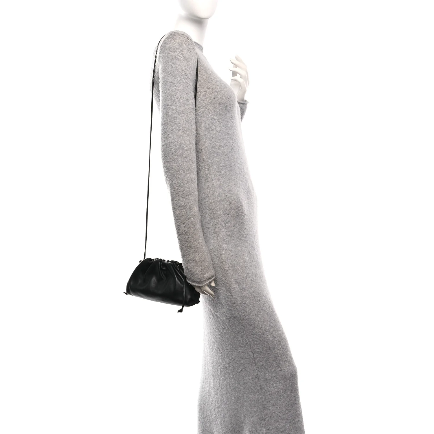 Butter Calfskin The Mini Pouch Black - Image 3