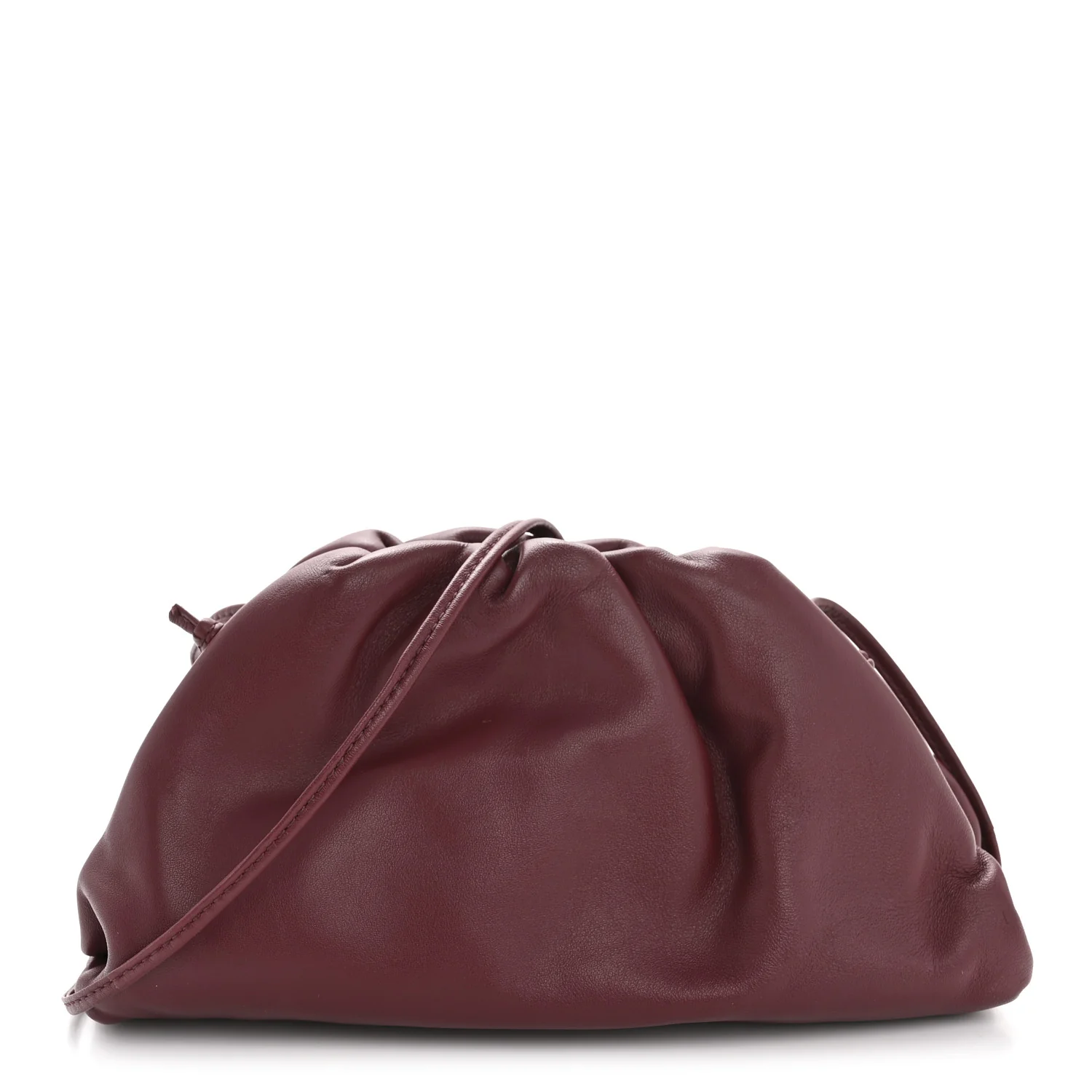 Butter Calfskin The Mini Pouch Bordeaux