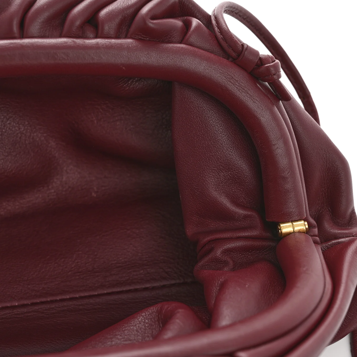 Butter Calfskin The Mini Pouch Bordeaux - Image 11