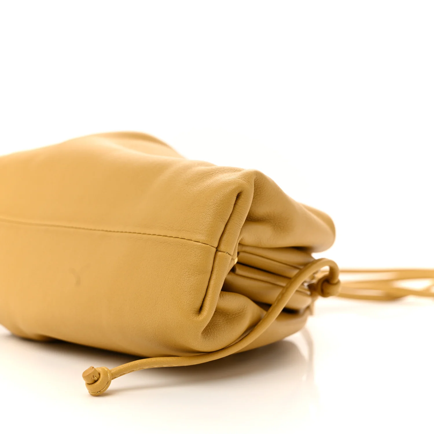 Butter Calfskin The Mini Pouch Butterscotch - Image 10