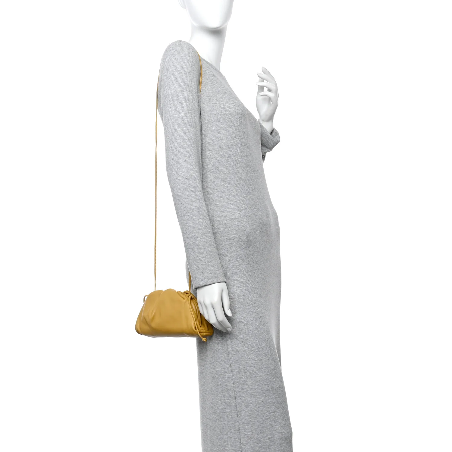 Butter Calfskin The Mini Pouch Butterscotch - Image 2
