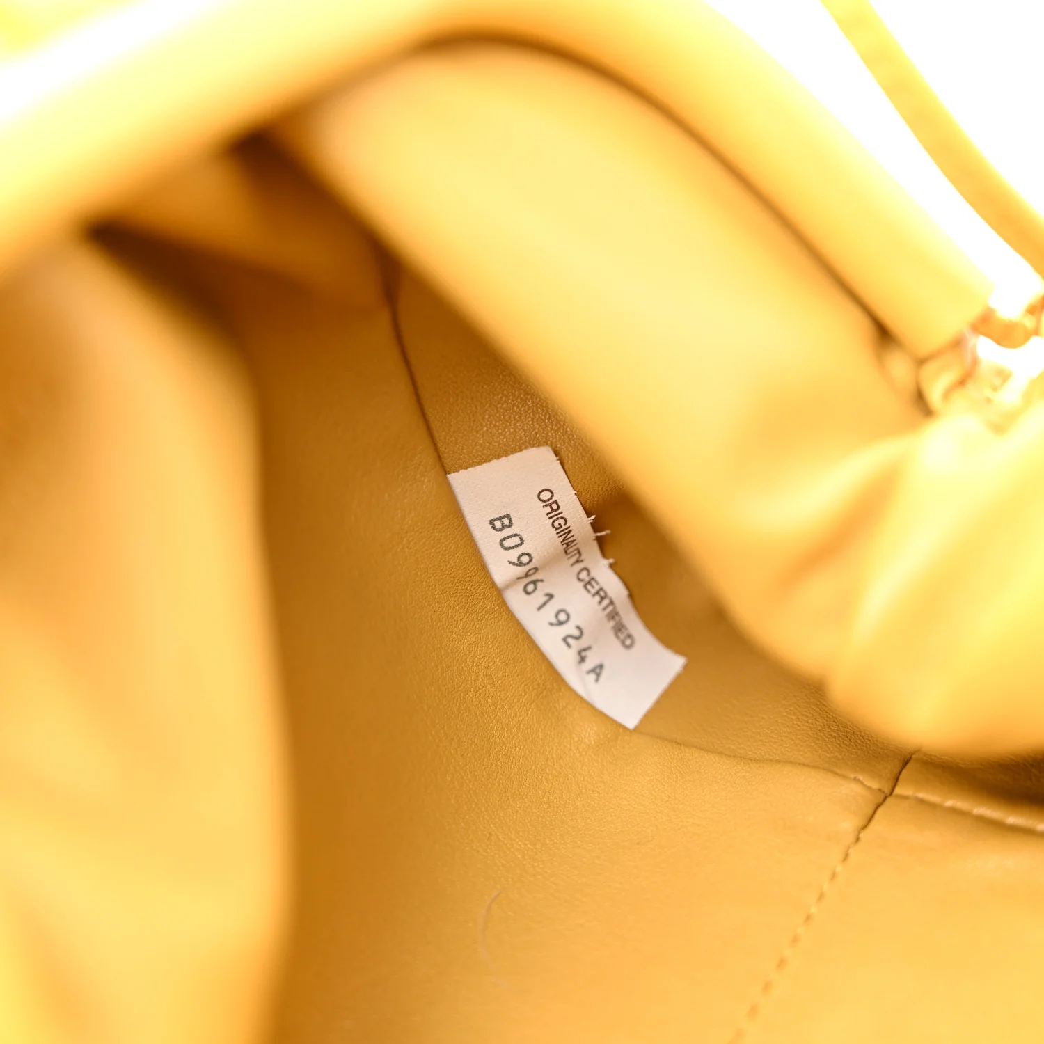 Butter Calfskin The Mini Pouch Butterscotch - Image 7