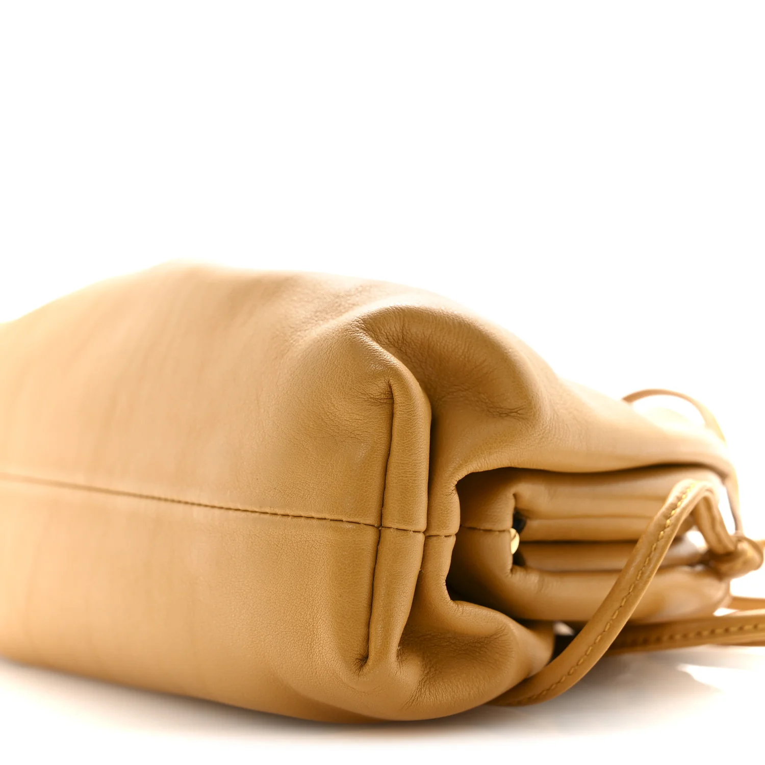 Butter Calfskin The Mini Pouch Butterscotch - Image 10
