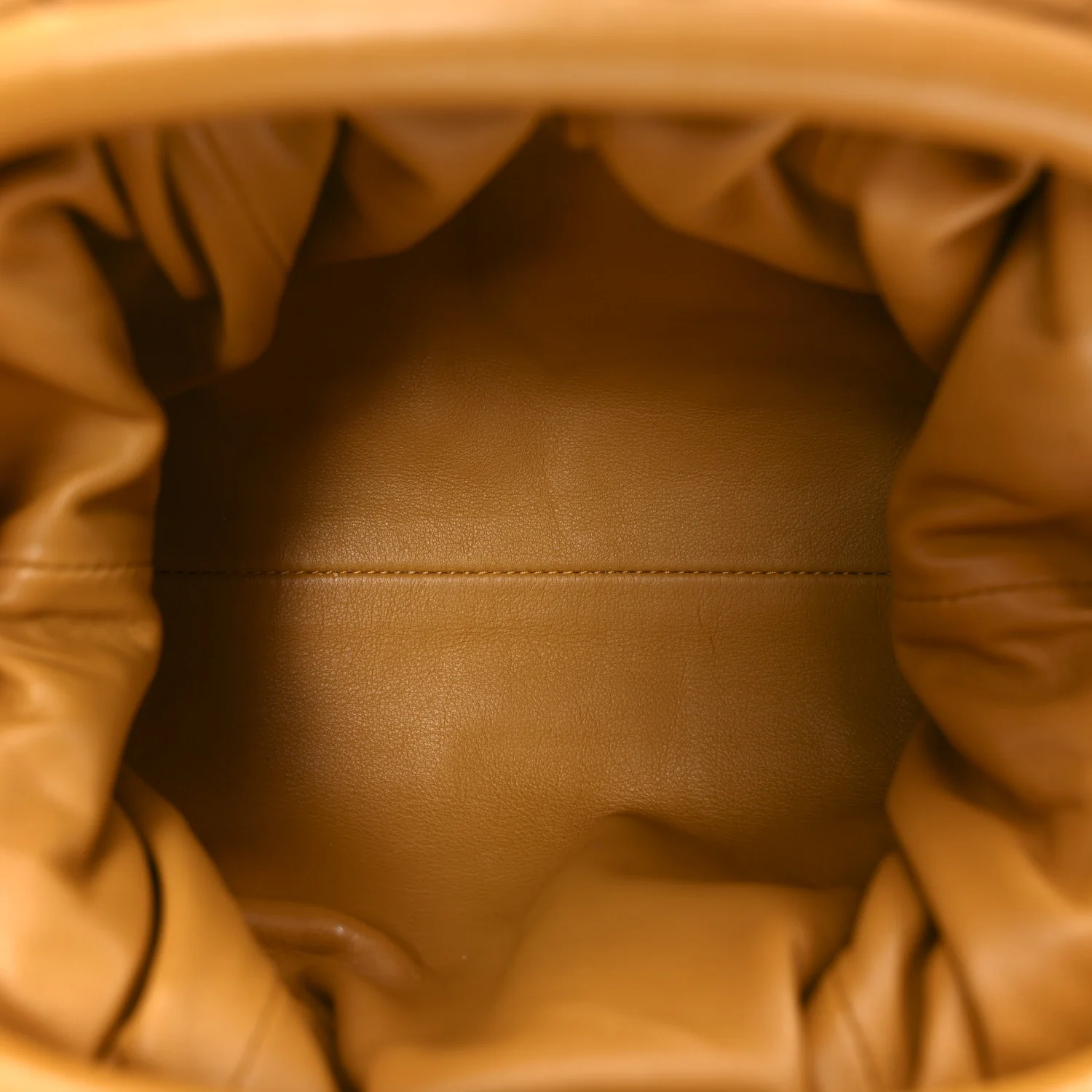 Butter Calfskin The Mini Pouch Butterscotch - Image 5