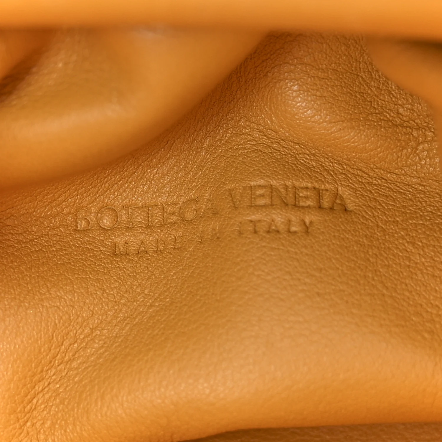 Butter Calfskin The Mini Pouch Butterscotch - Image 6
