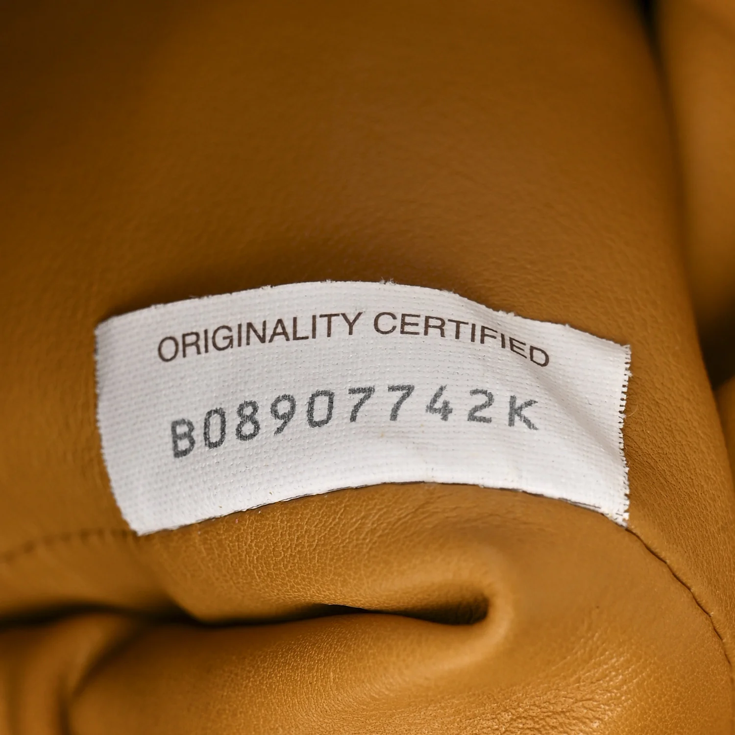 Butter Calfskin The Mini Pouch Butterscotch - Image 7