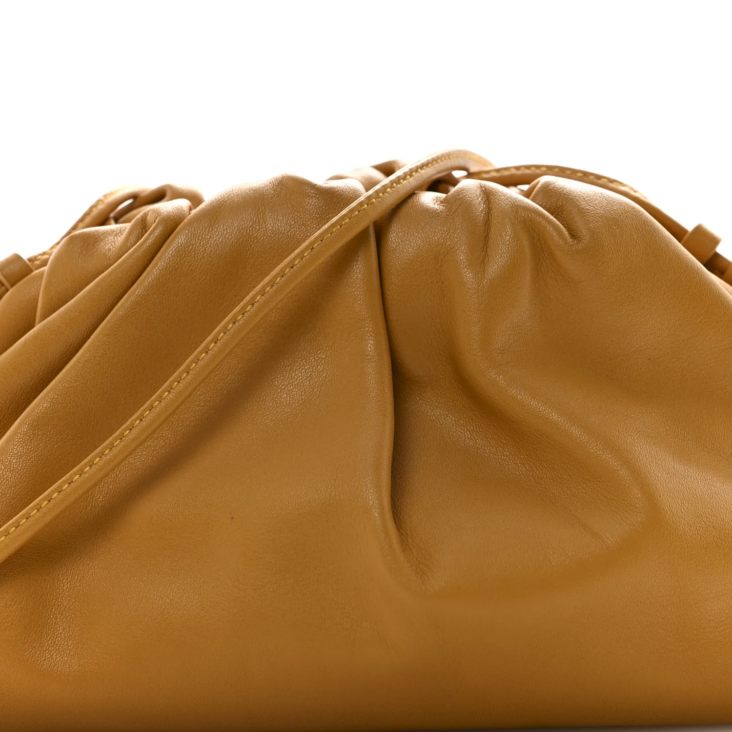 Butter Calfskin The Mini Pouch Butterscotch - Image 8