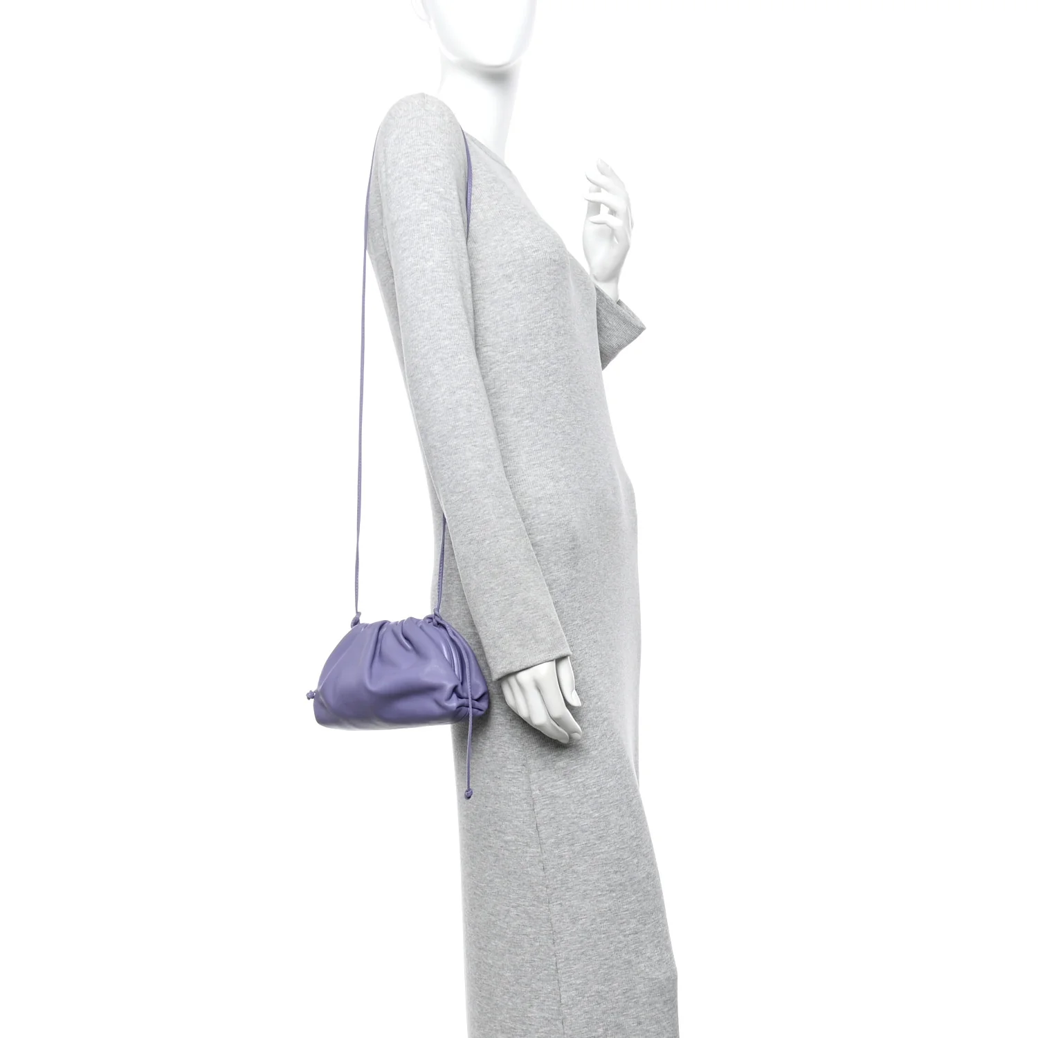 Butter Calfskin The Mini Pouch Lavender - Image 2