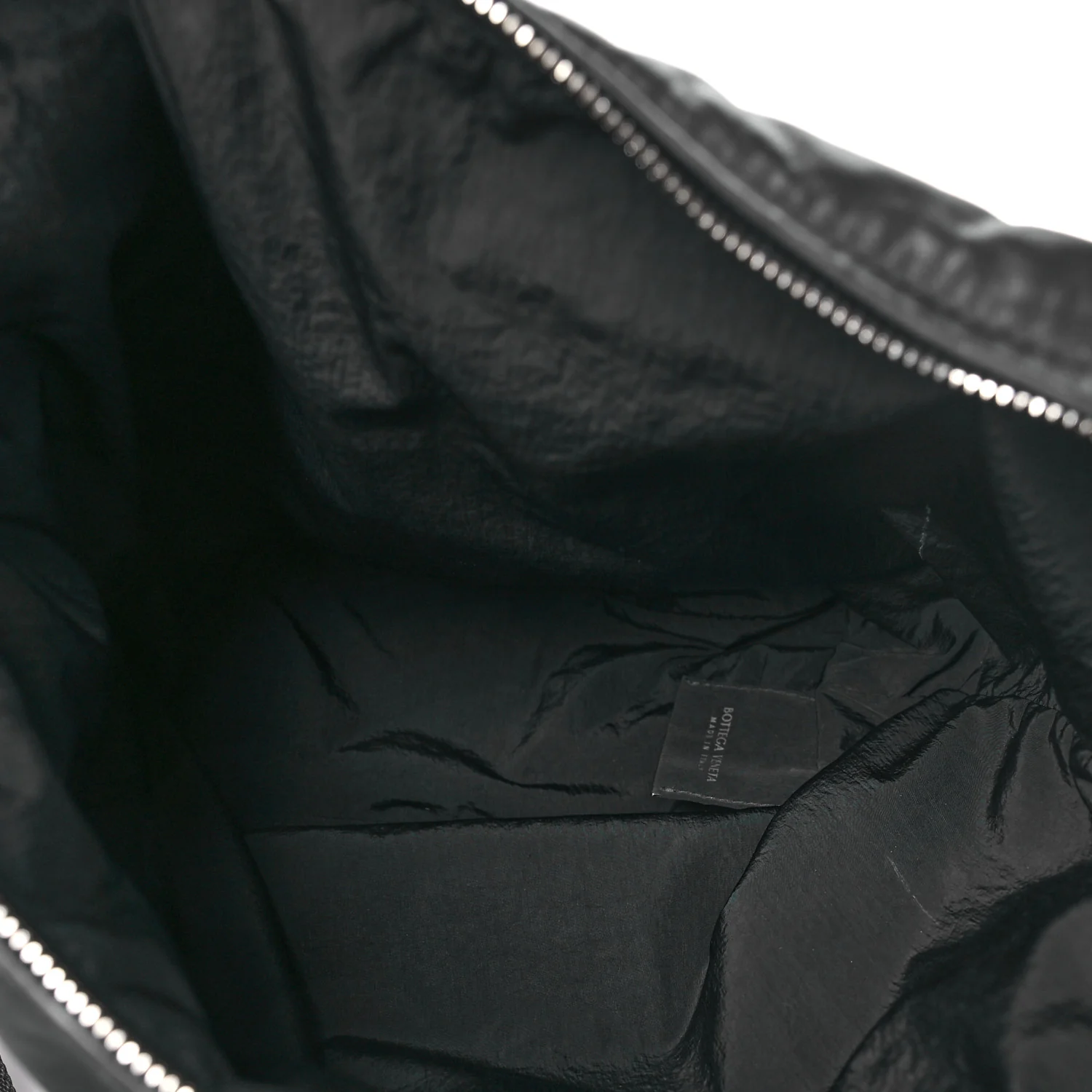 Calfskin Hidrology Shoulder Bag Black - Image 5