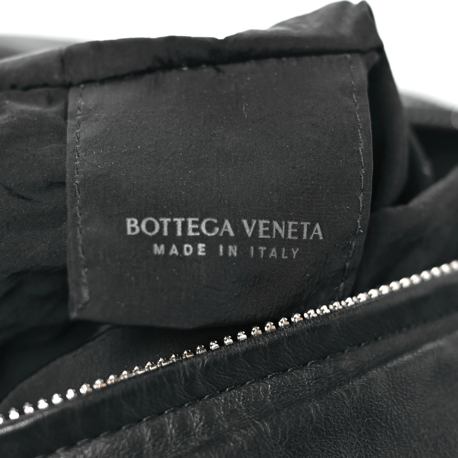 Calfskin Hidrology Shoulder Bag Black - Image 6