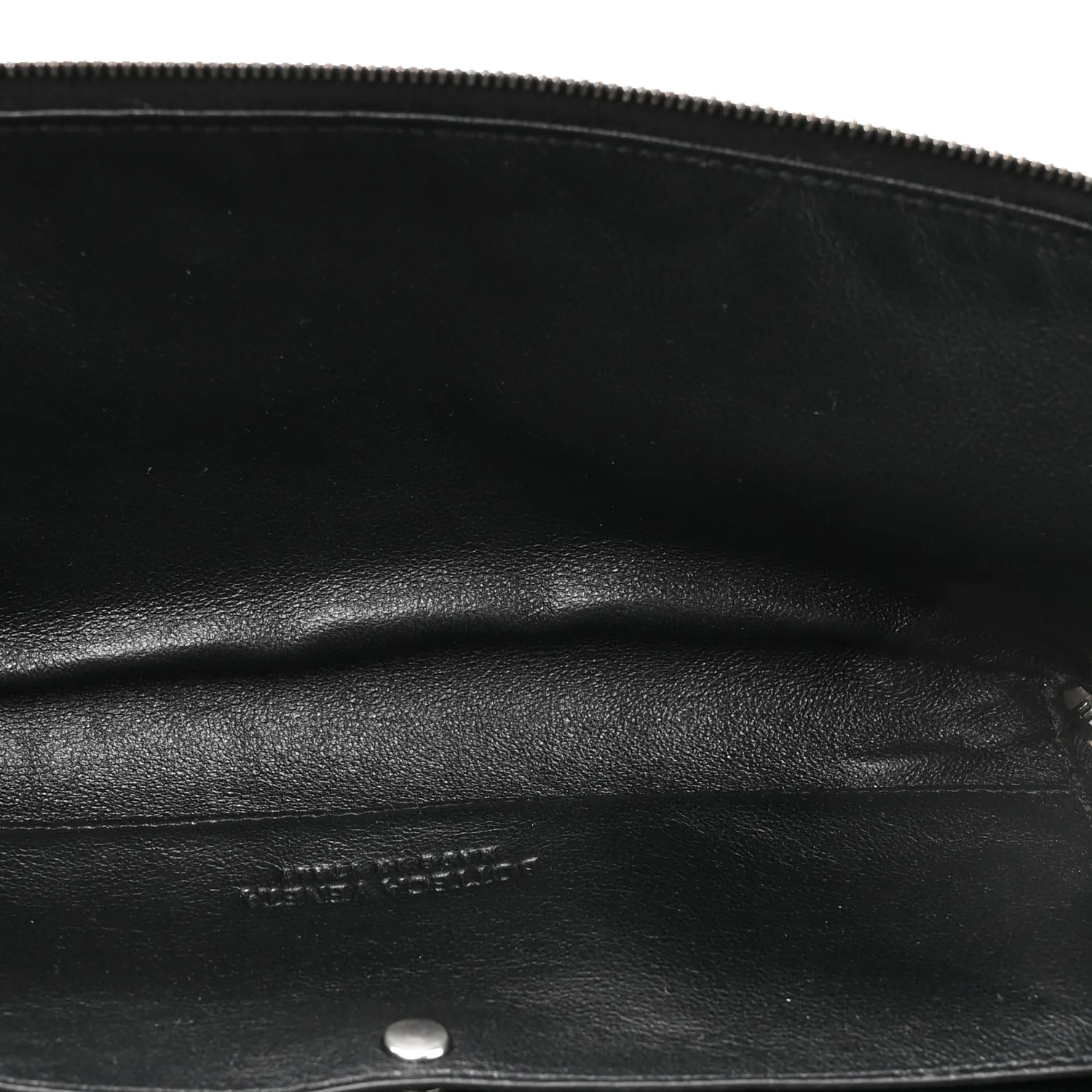 Calfskin Intarsio Toiletry Case Black - Image 10