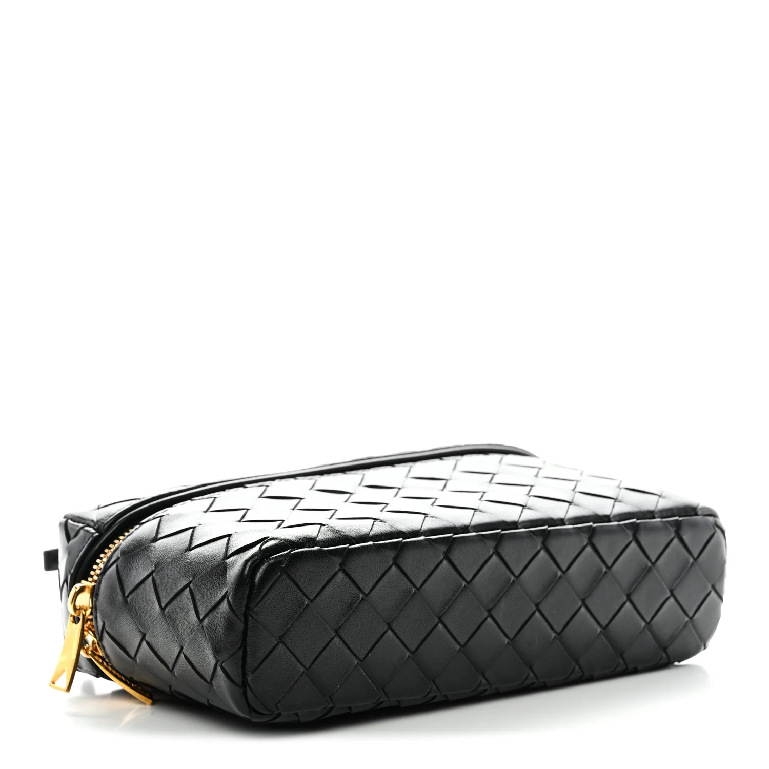Calfskin Intrecciato Bang Bang Vanity Case Black - Image 4