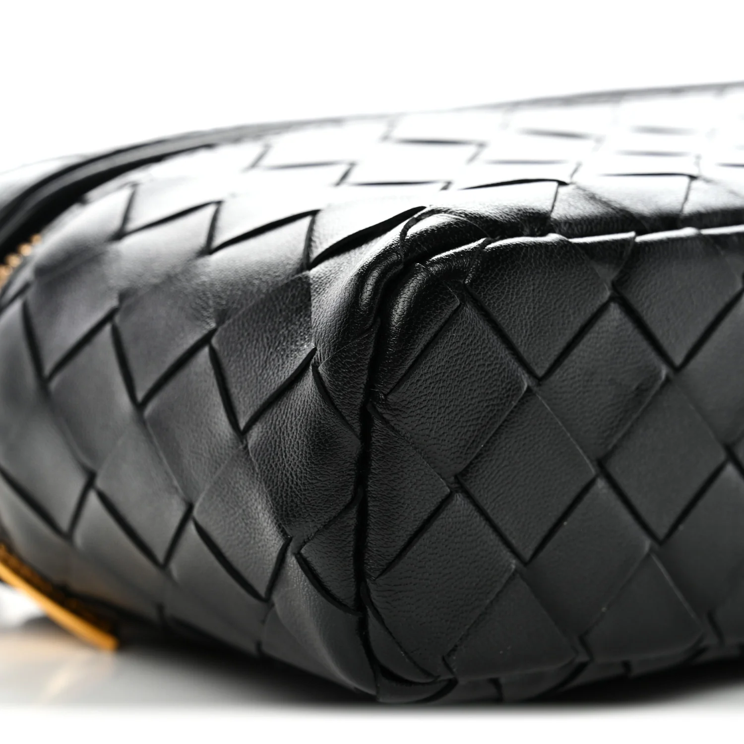 Calfskin Intrecciato Bang Bang Vanity Case Black - Image 9