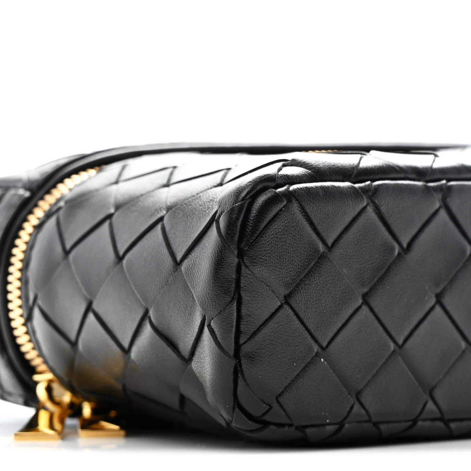 Calfskin Intrecciato Bang Bang Vanity Case Black - Image 16