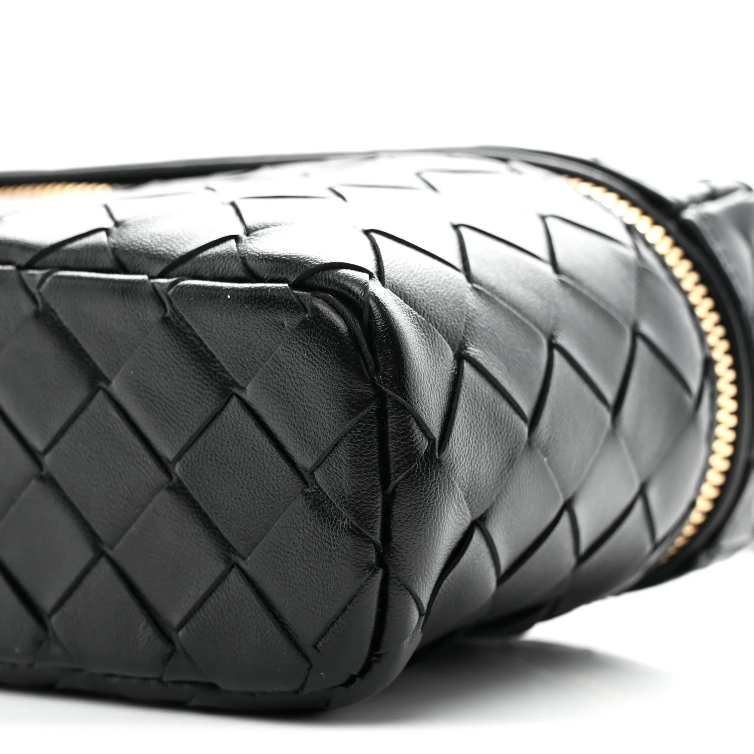 Calfskin Intrecciato Bang Bang Vanity Case Black - Image 19
