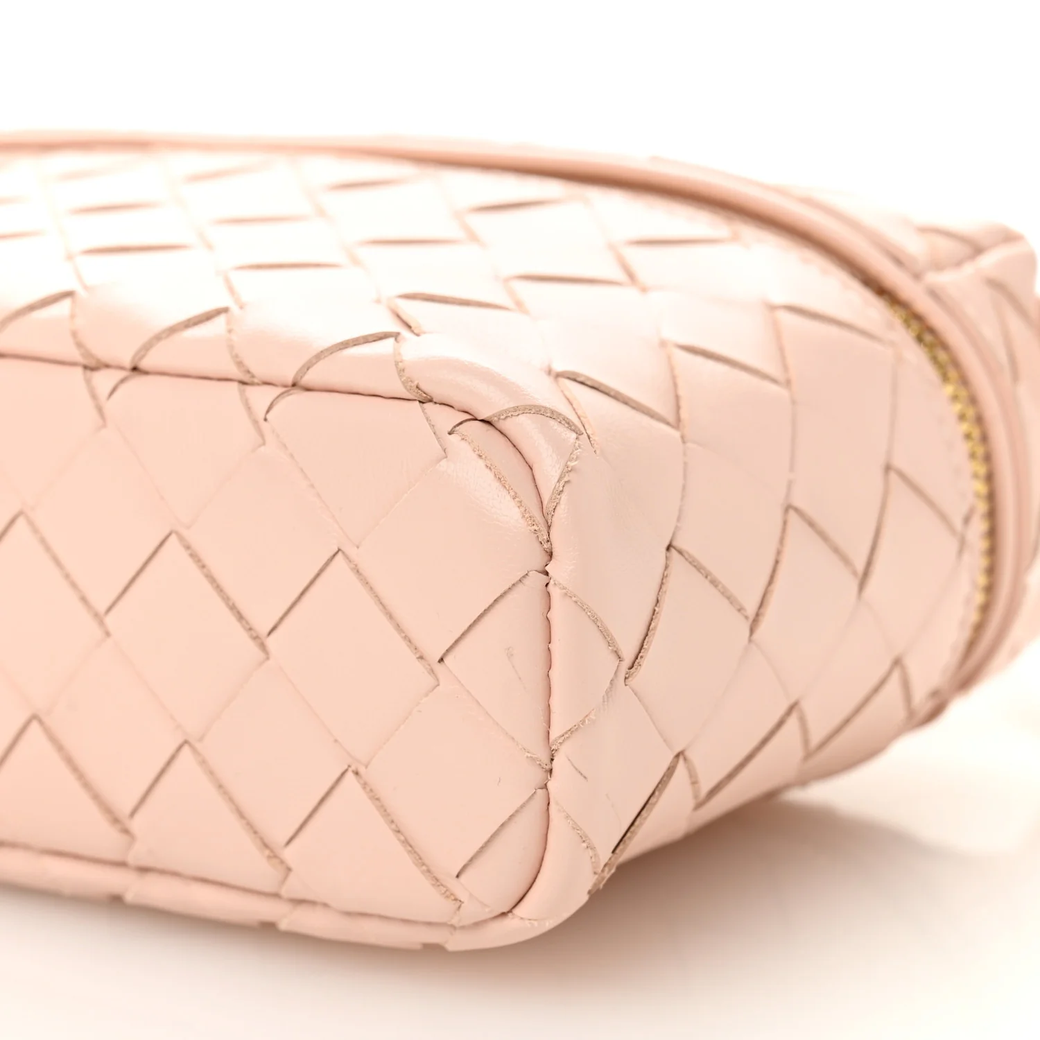 Calfskin Intrecciato Bang Bang Vanity Case Cameo - Image 9