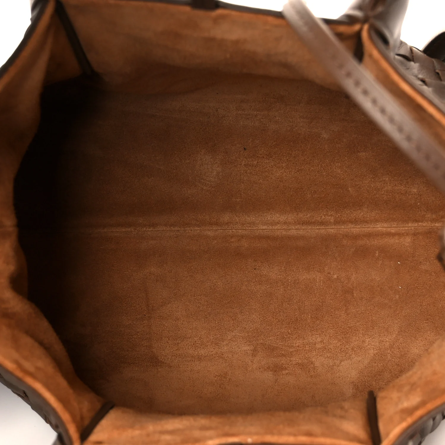 Calfskin Intrecciato Small Pinacoteca Tote Nocciola Amber - Image 6