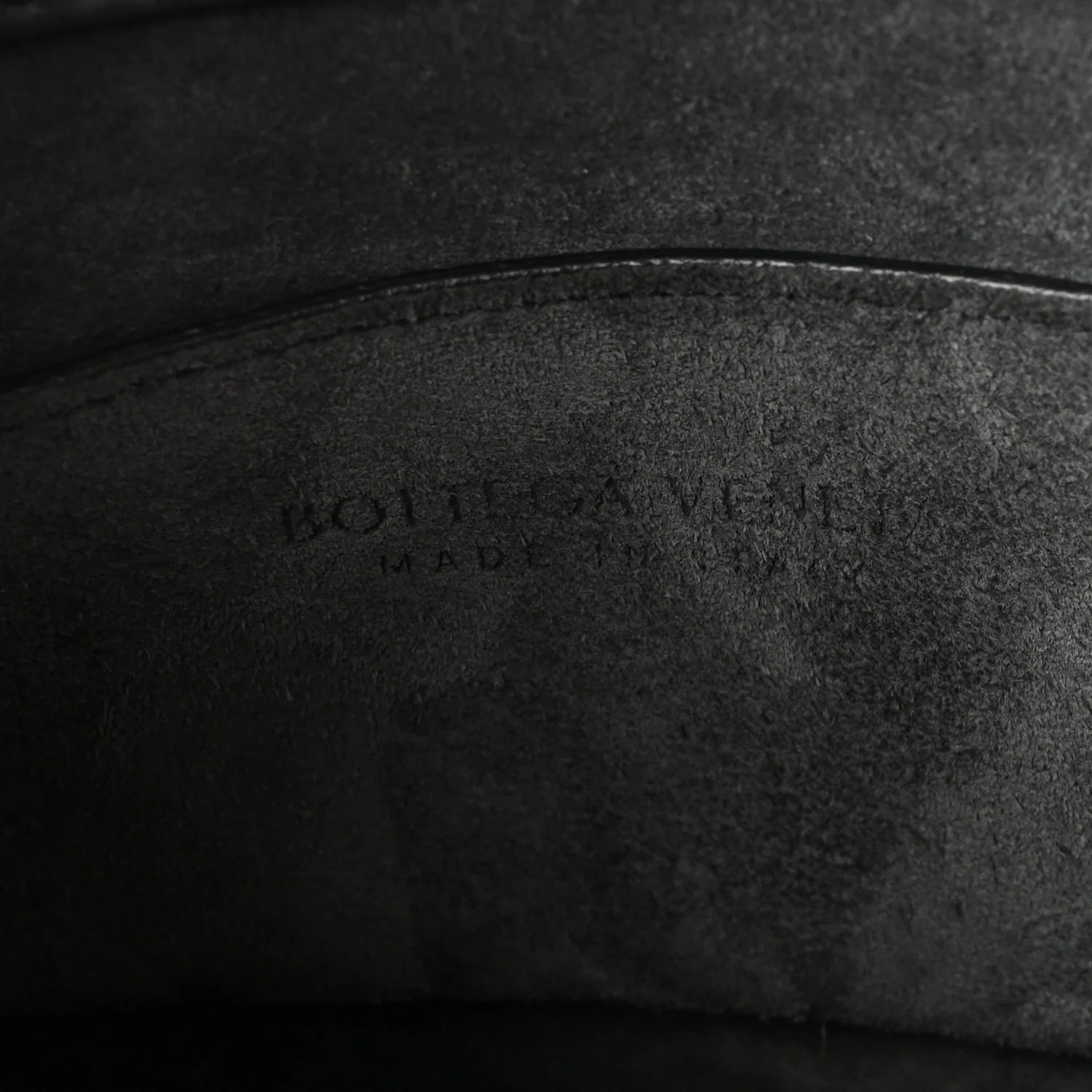 Calfskin Intrecciato Small Virgule Ardoise - Image 6