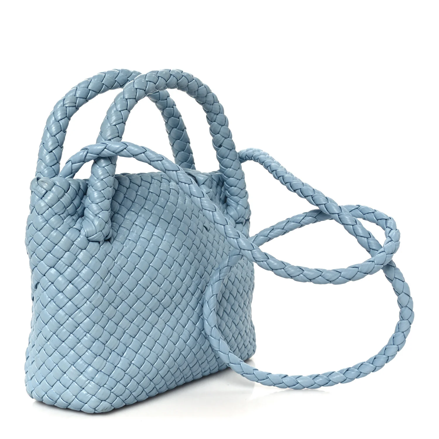 Calfskin Intreccio Small Tosca Ice - Image 3