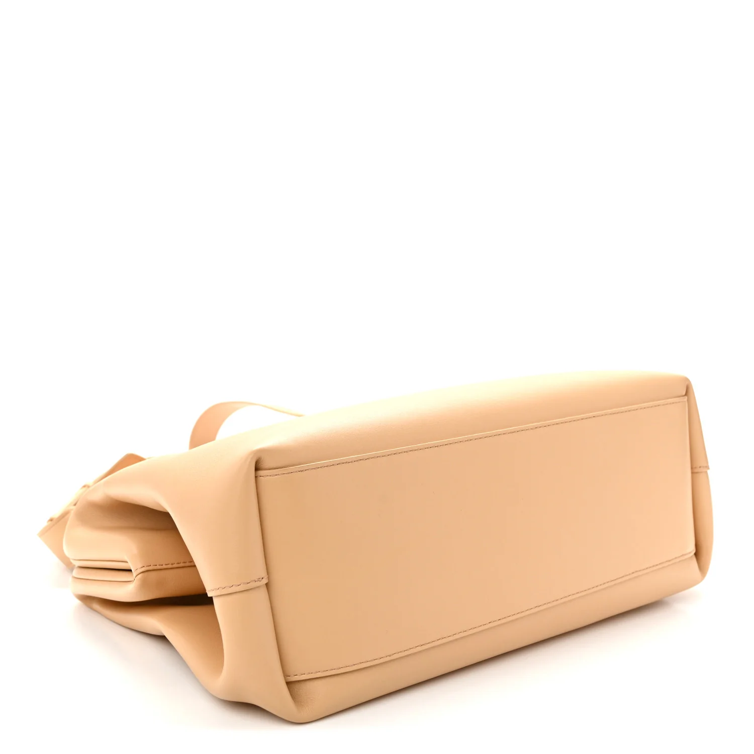 Calfskin Medium The Point Triangle Bag Almond - Image 4