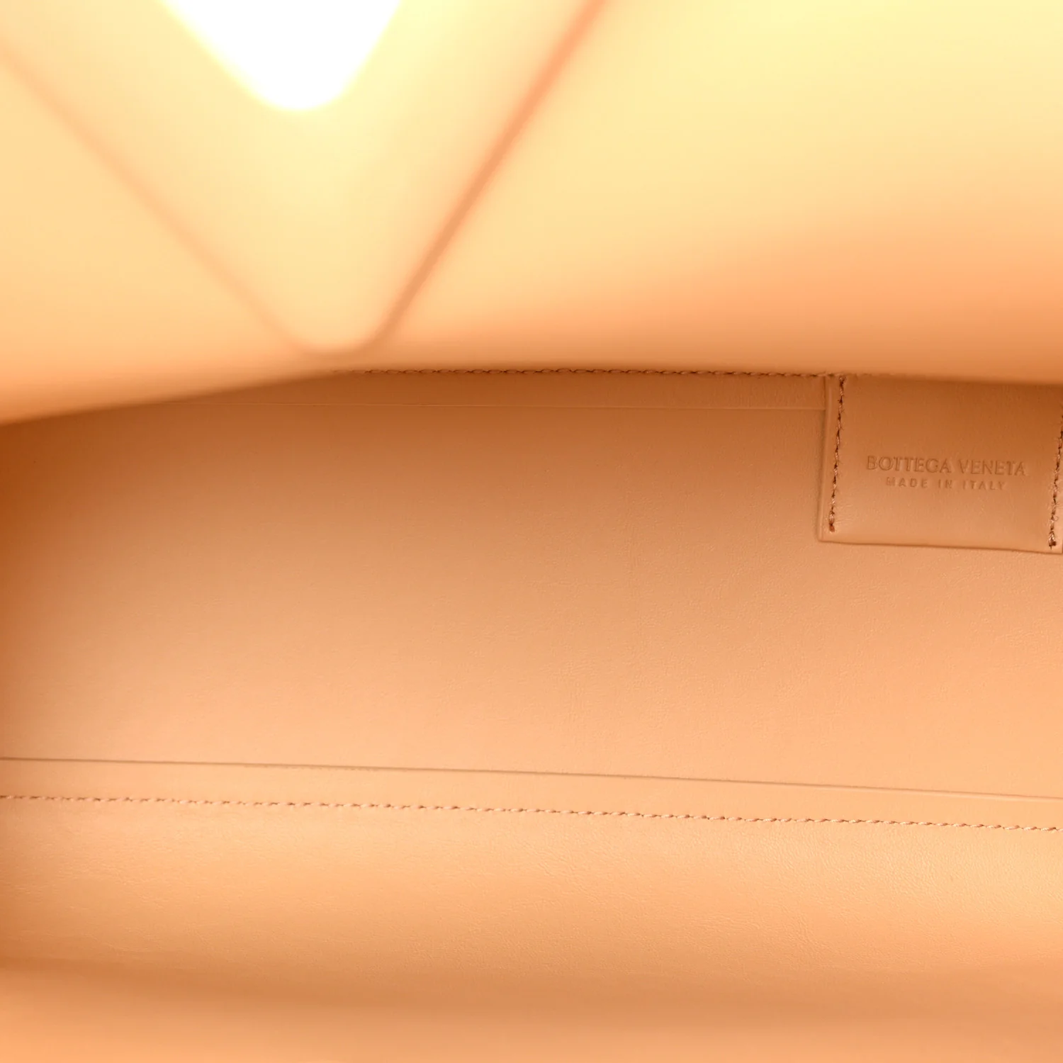 Calfskin Medium The Point Triangle Bag Almond - Image 5