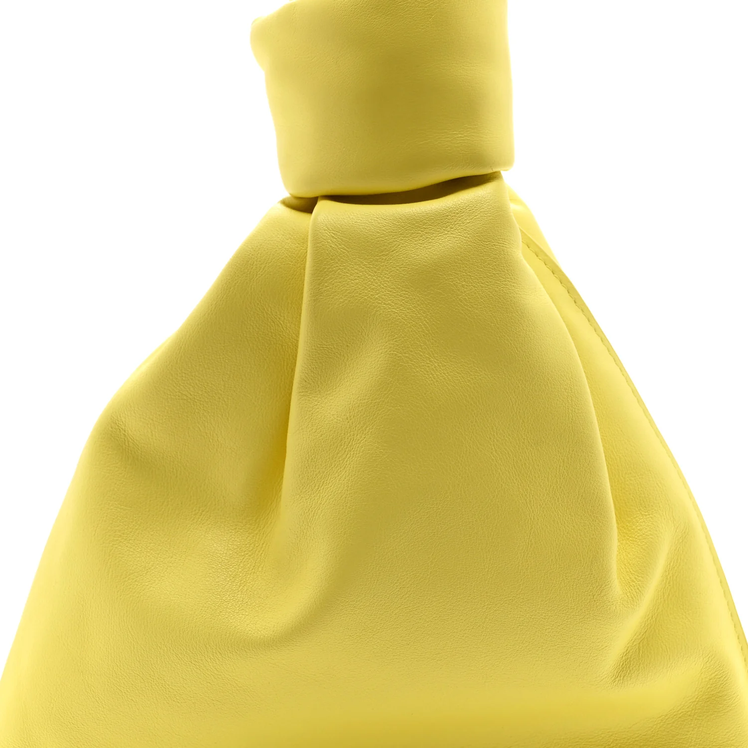 Calfskin Mini BV Twist Yellow - Image 9