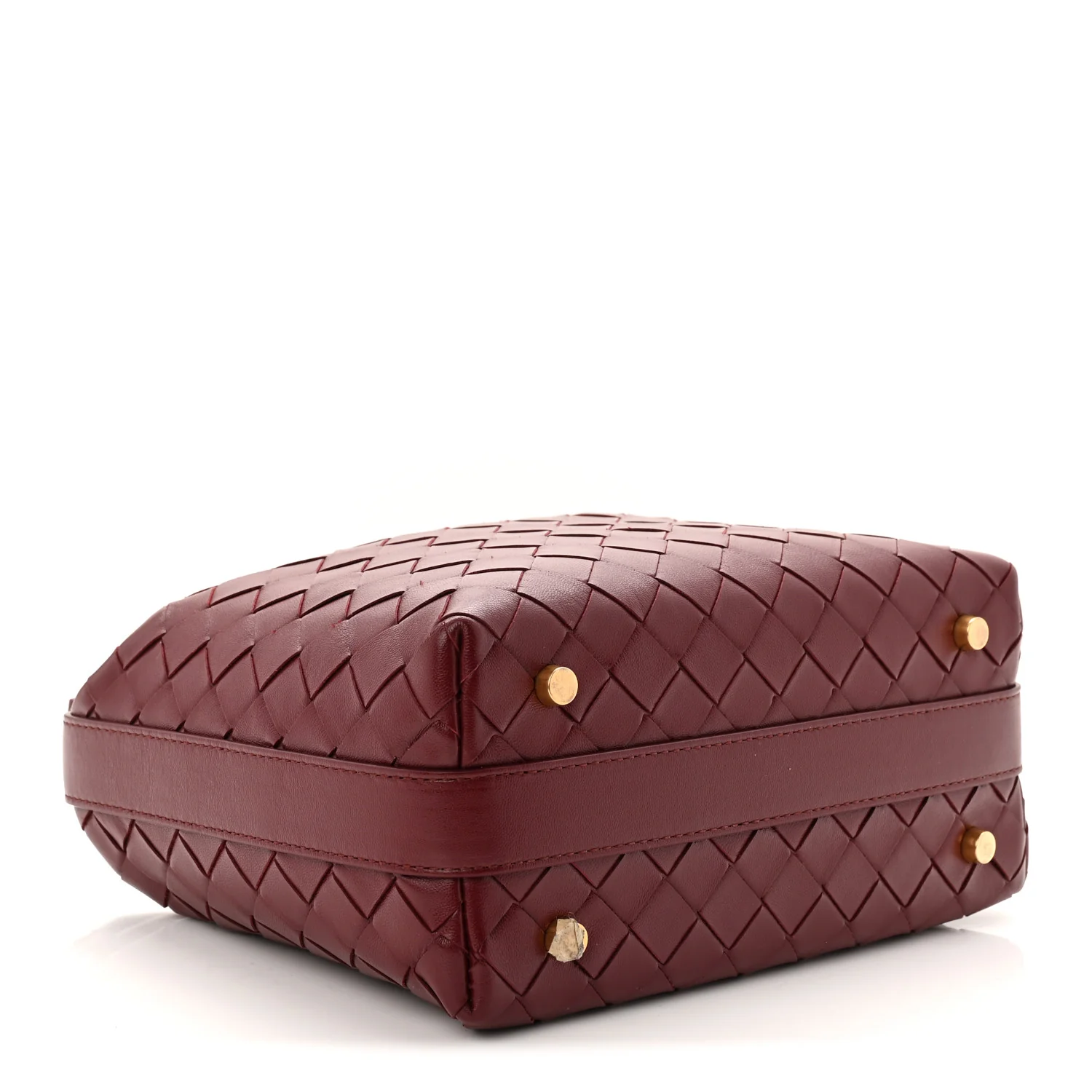 Calfskin Nappa Intrecciato Mini Wallace Barolo - Image 4