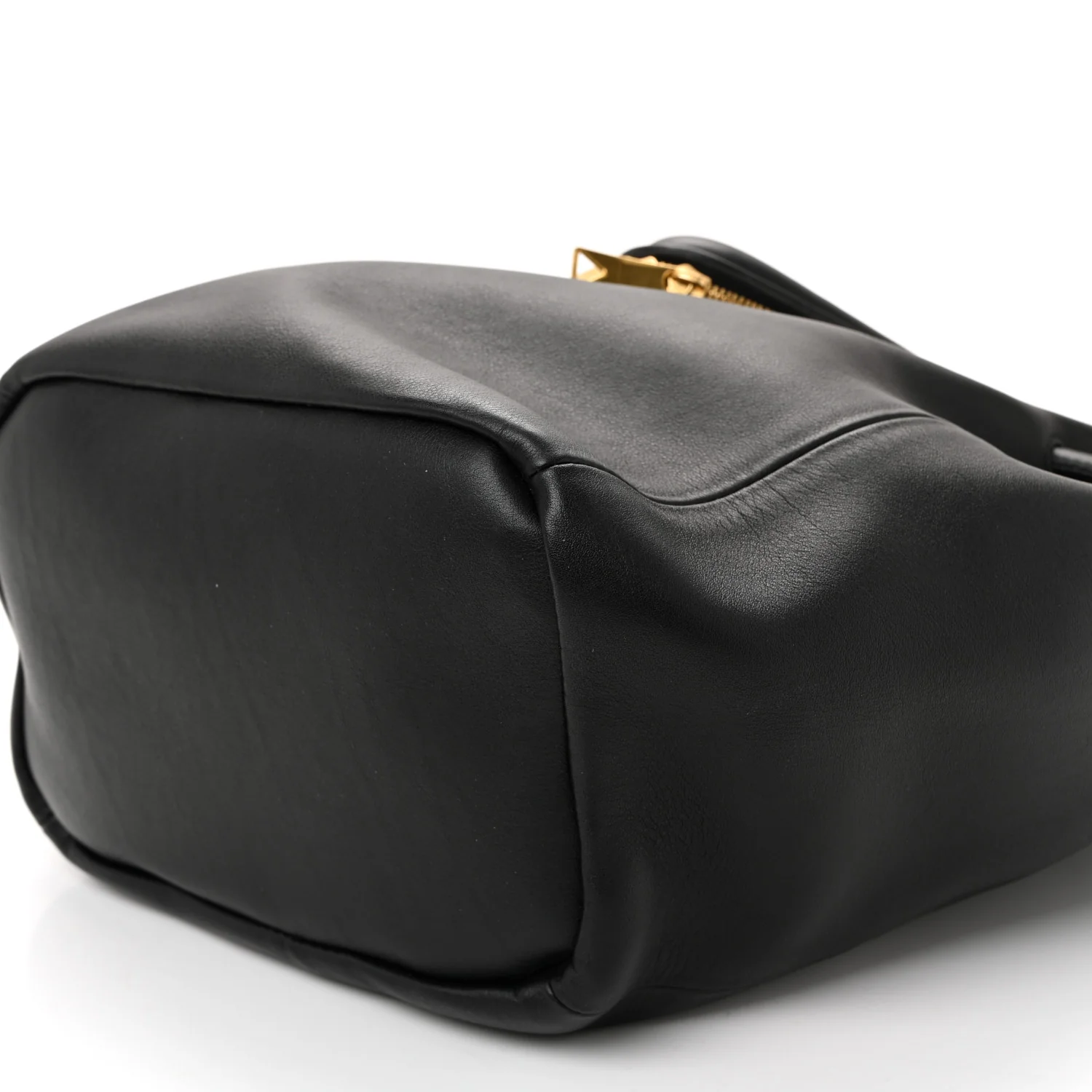 Calfskin Small Beak Tote Black - Image 10