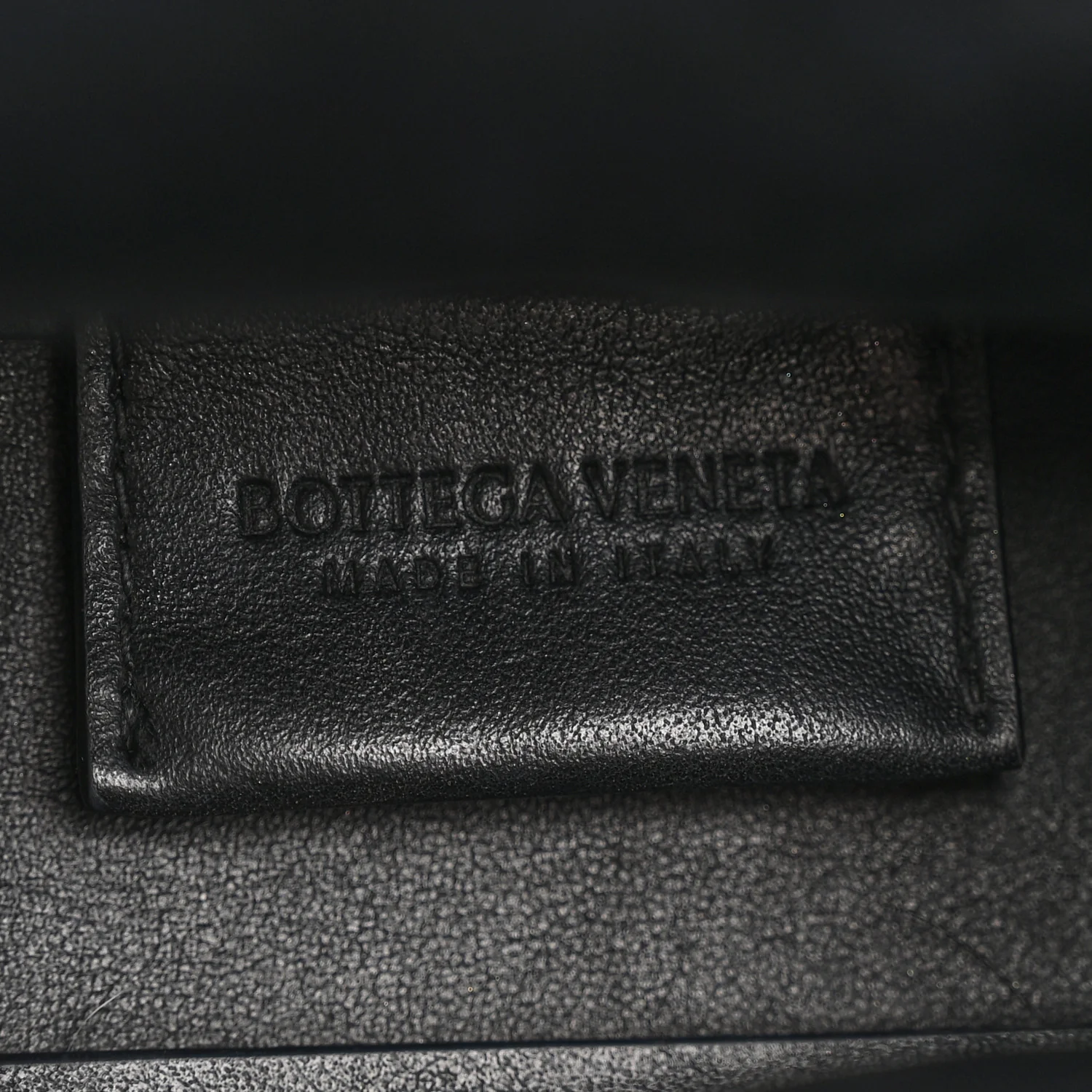 Calfskin Small The Point Triangle Bag Black - Image 6