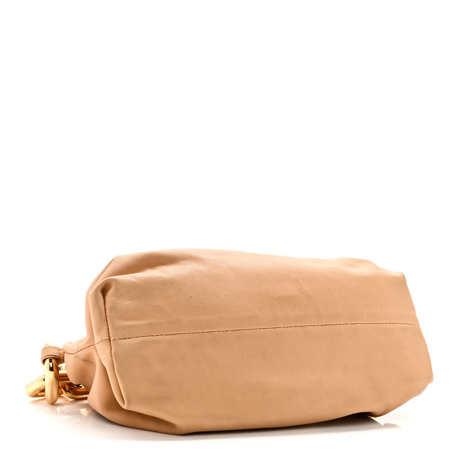 Calfskin Teen Chain Pouch Almond - Image 4