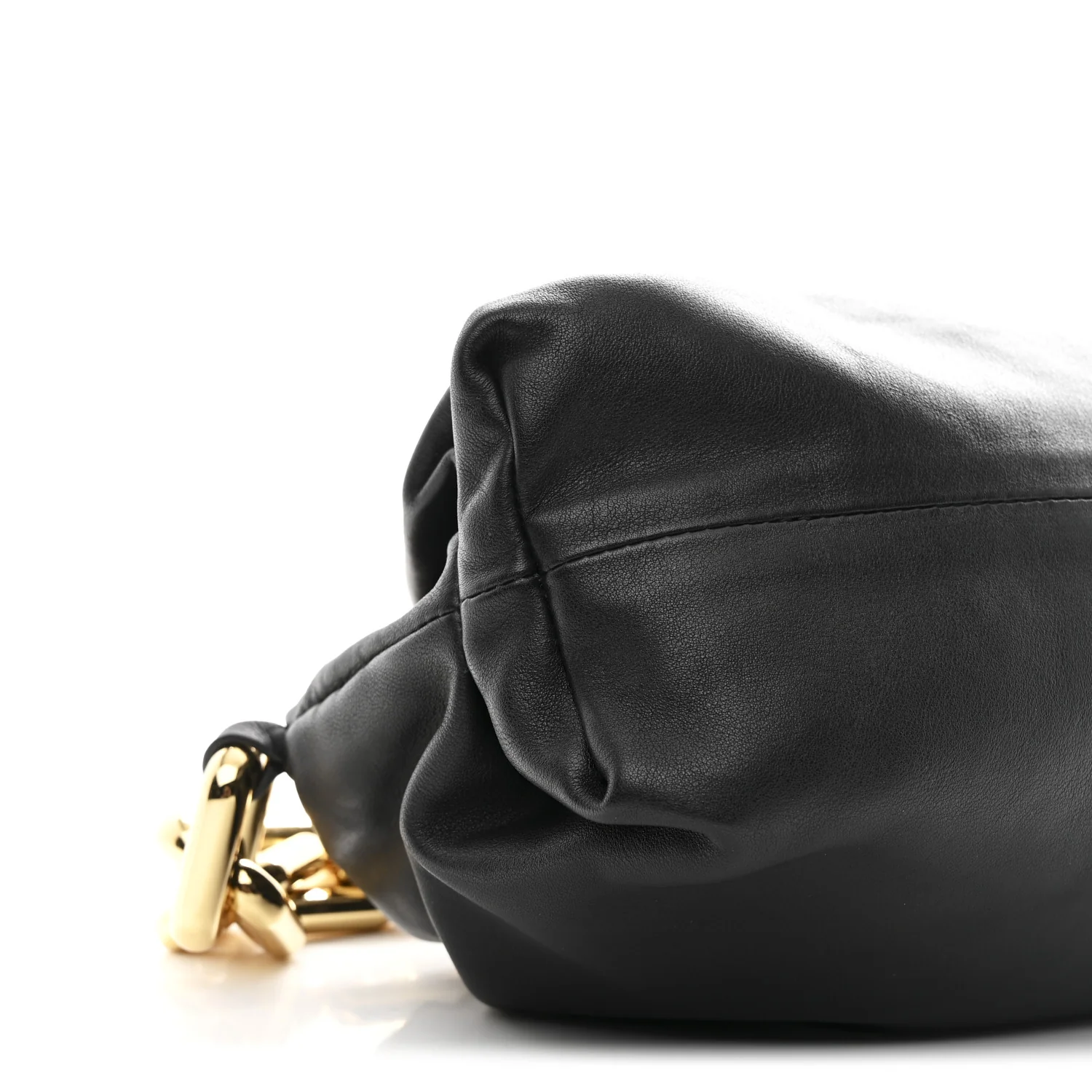 Calfskin The Pouch Chain Black - Image 9