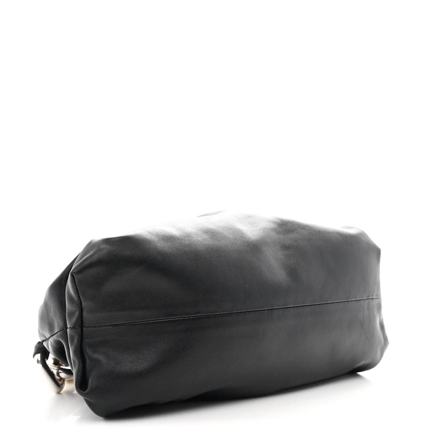 Calfskin The Pouch Chain Black - Image 4