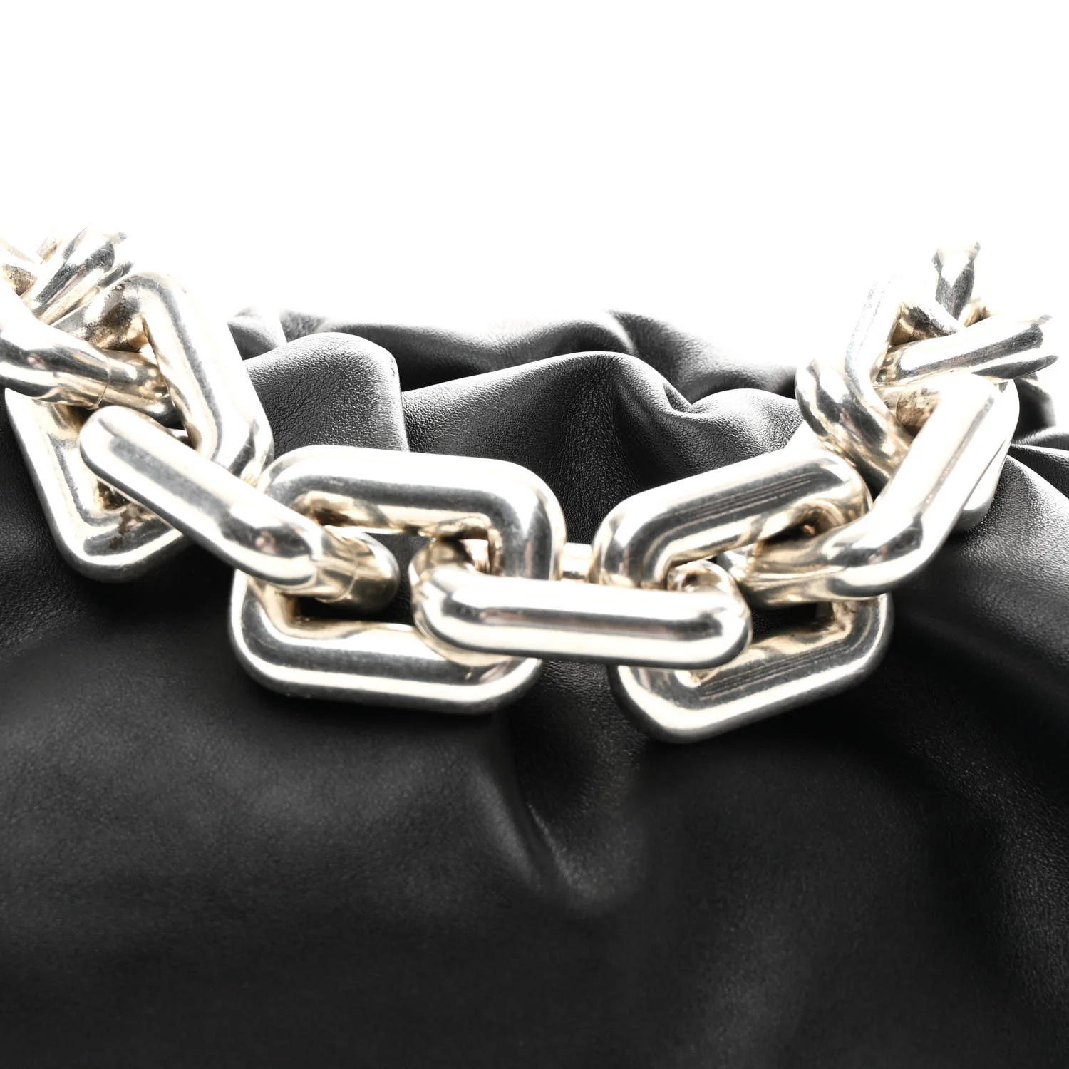Calfskin The Pouch Chain Black - Image 8