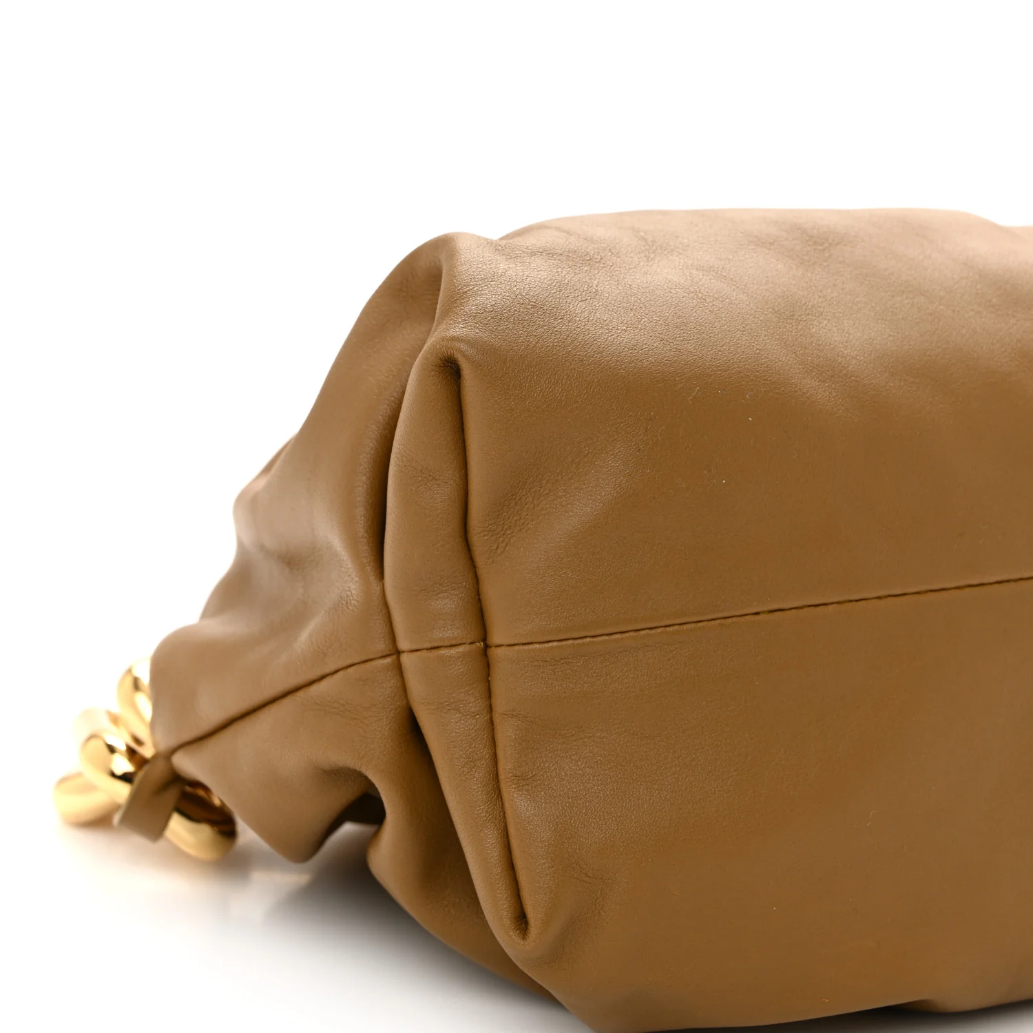 Calfskin The Pouch Chain Moutarde - Image 9