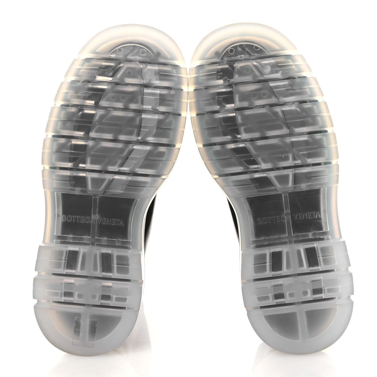 Calfskin The Tire Chelsea Boots 39 Black Transparent - Image 7