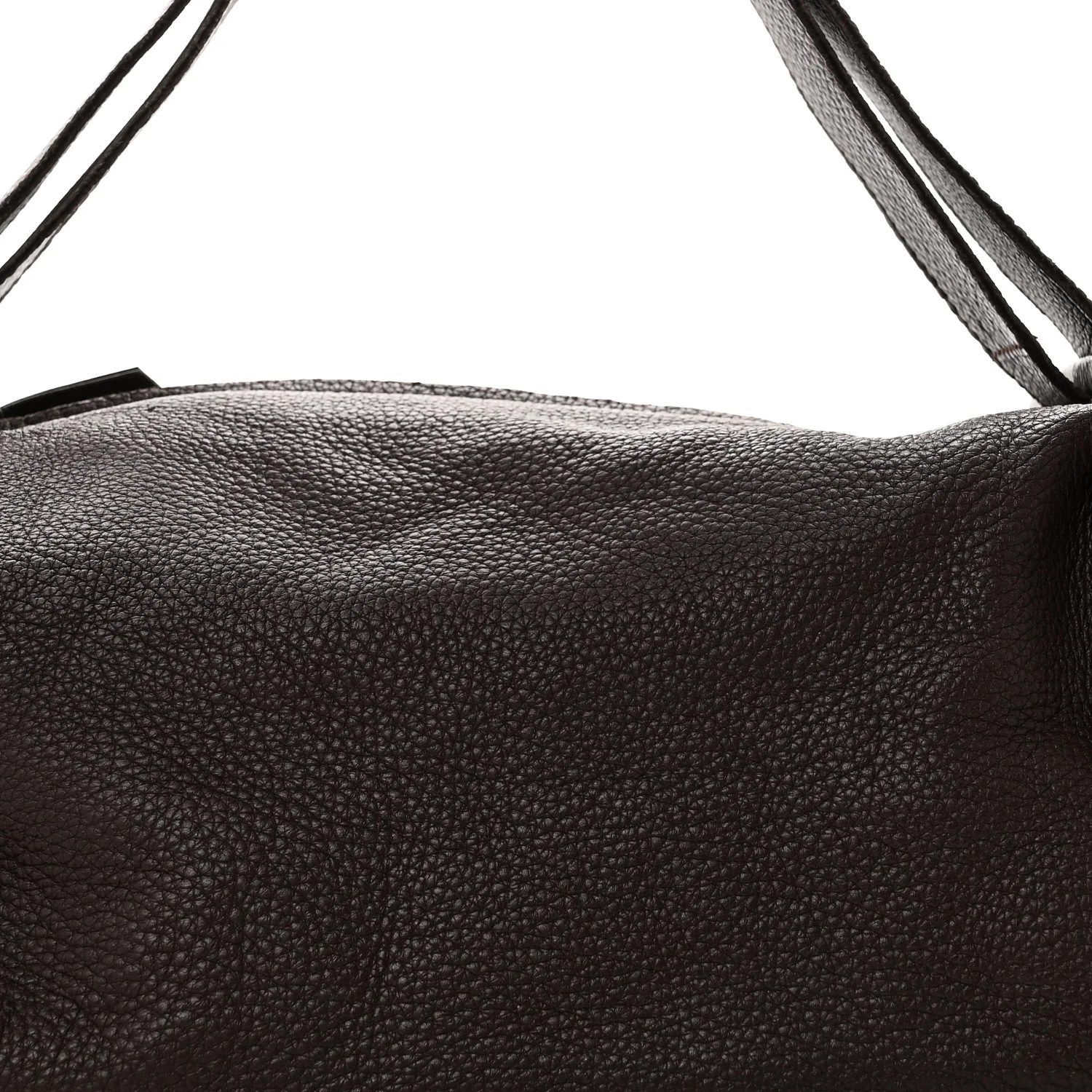 Cervo Deerskin Shoulder Bag Ebano - Image 7
