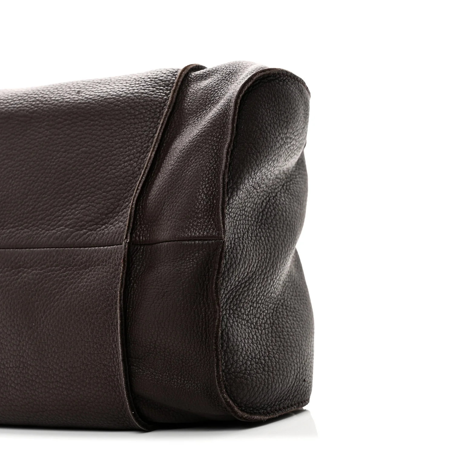 Cervo Deerskin Shoulder Bag Ebano - Image 9