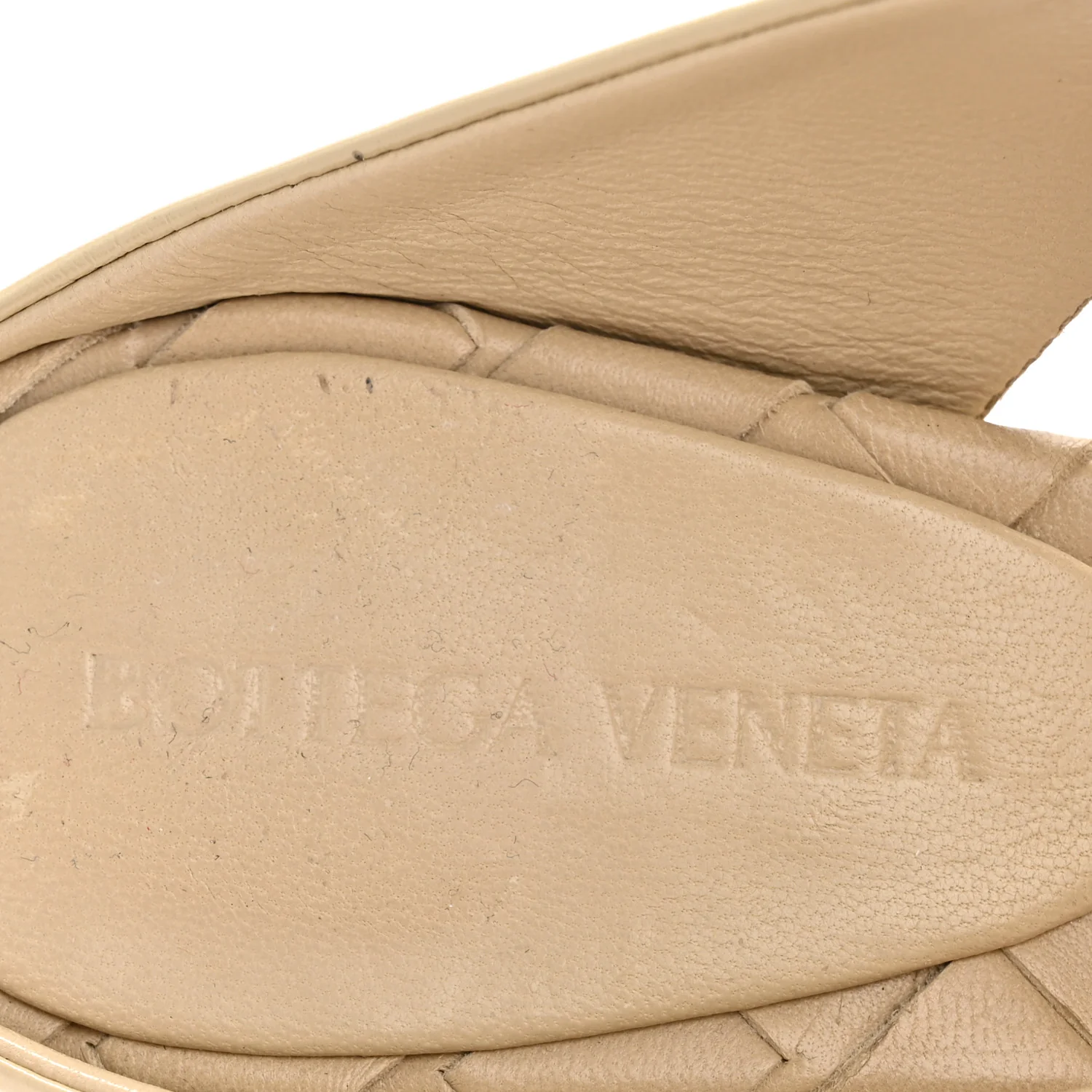 Cushion Lux Marella Thong Sandals 37 Light Butterscotch - Image 16